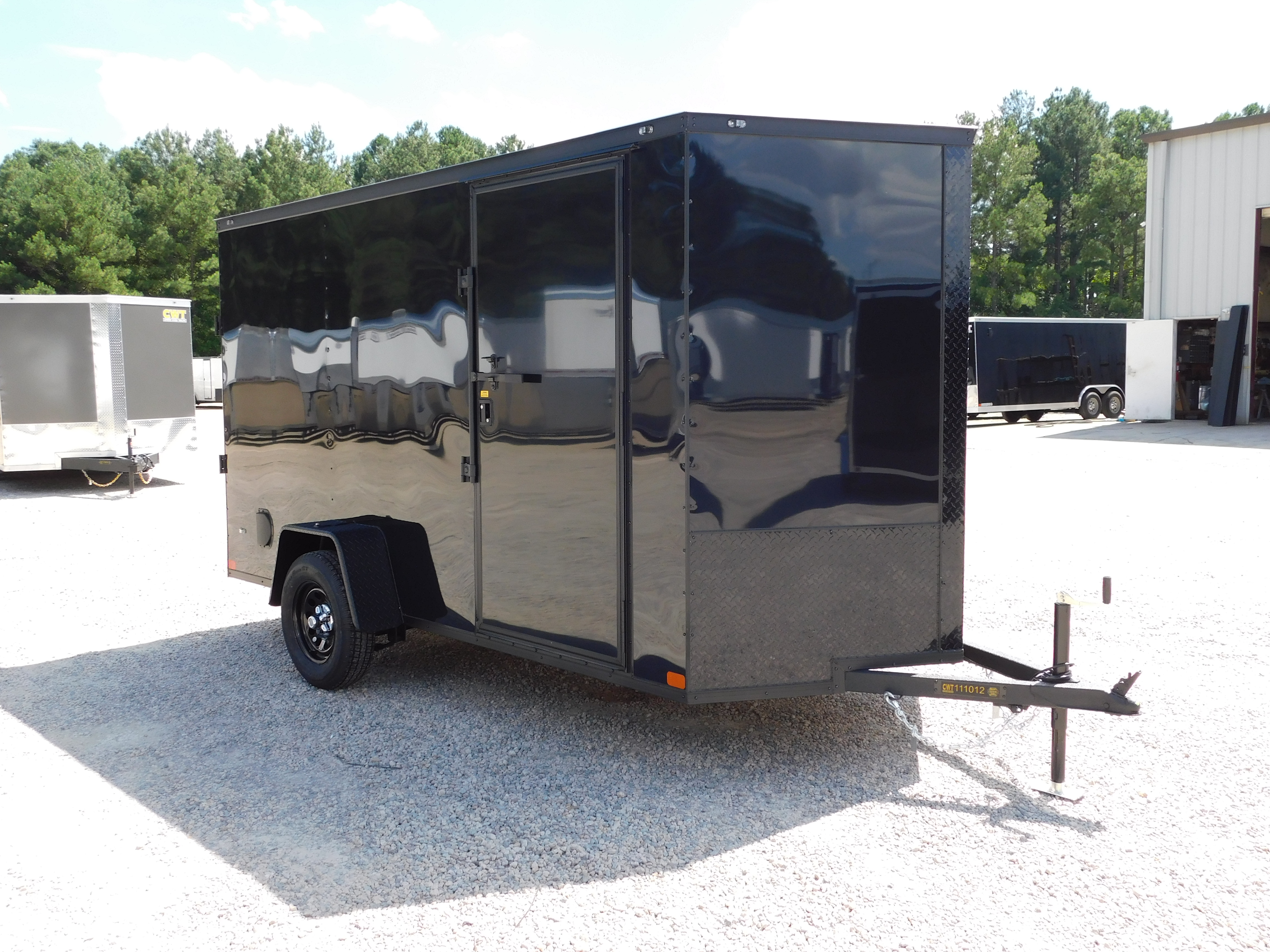2027 Covered Wagon Trailers 6ft x 12ft Vnose