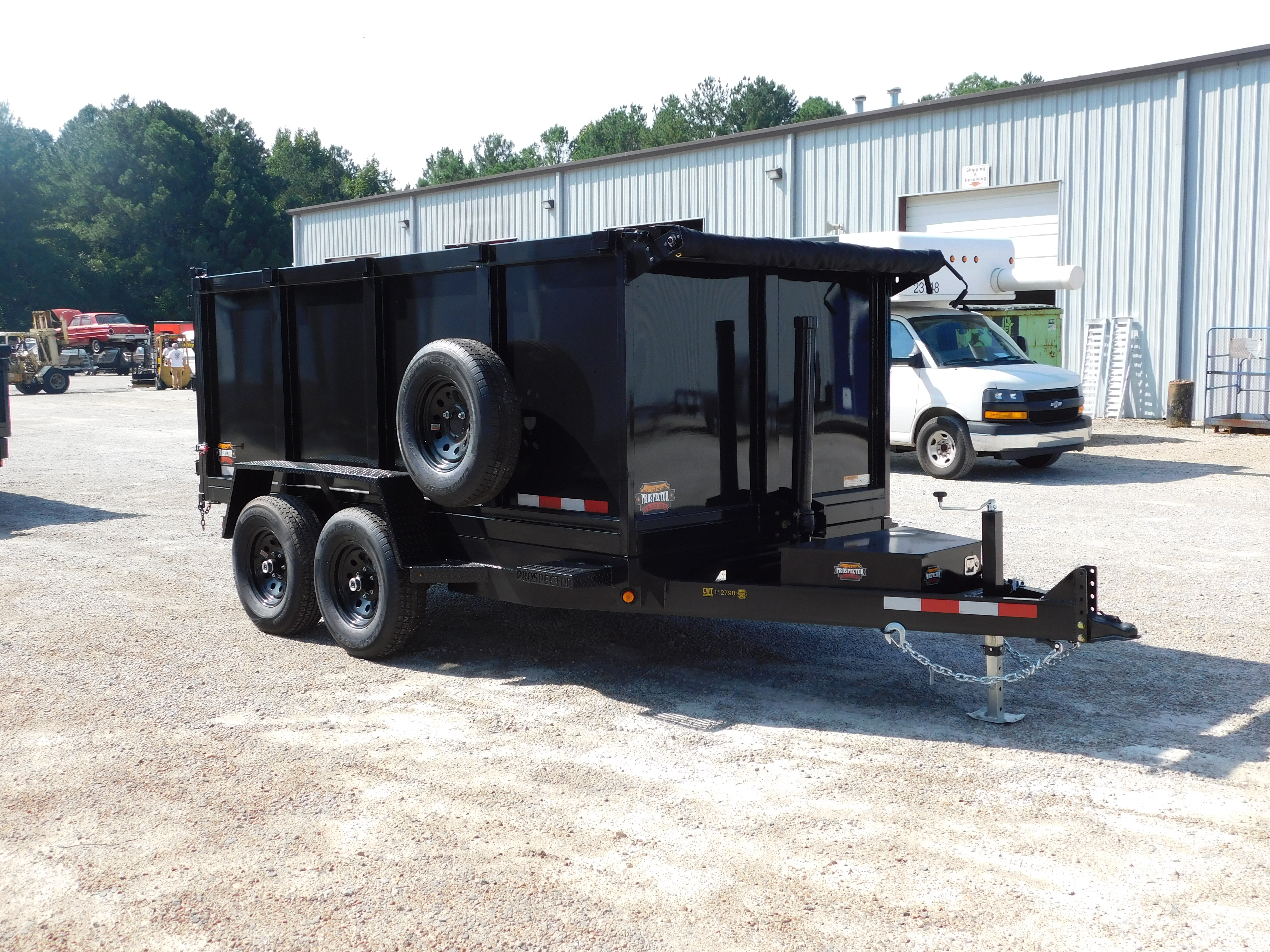 2027 Covered Wagon Trailers 6ft x 12ft Telescoping