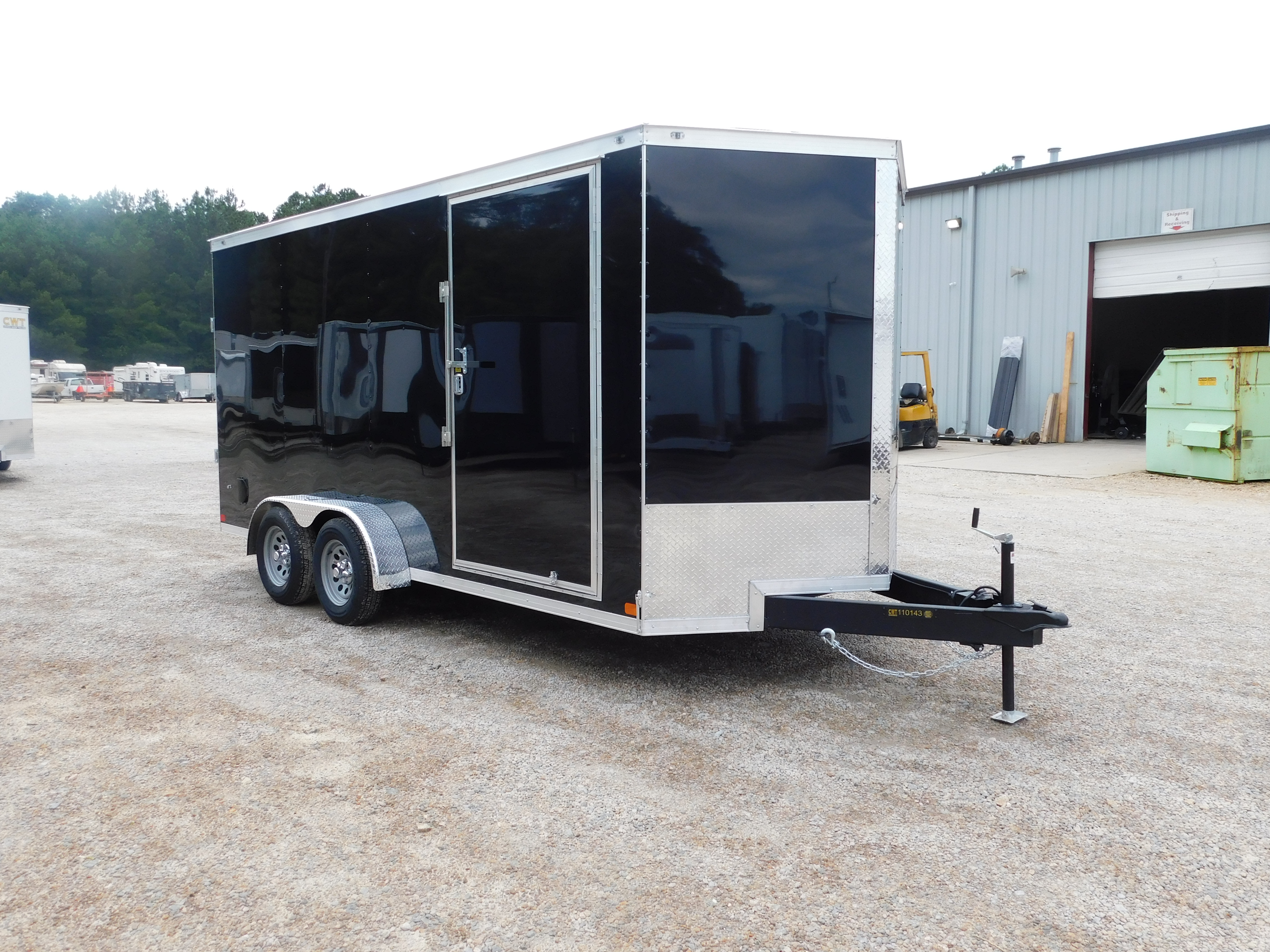 2027 Covered Wagon Trailers 7ft x 16ft Vnose