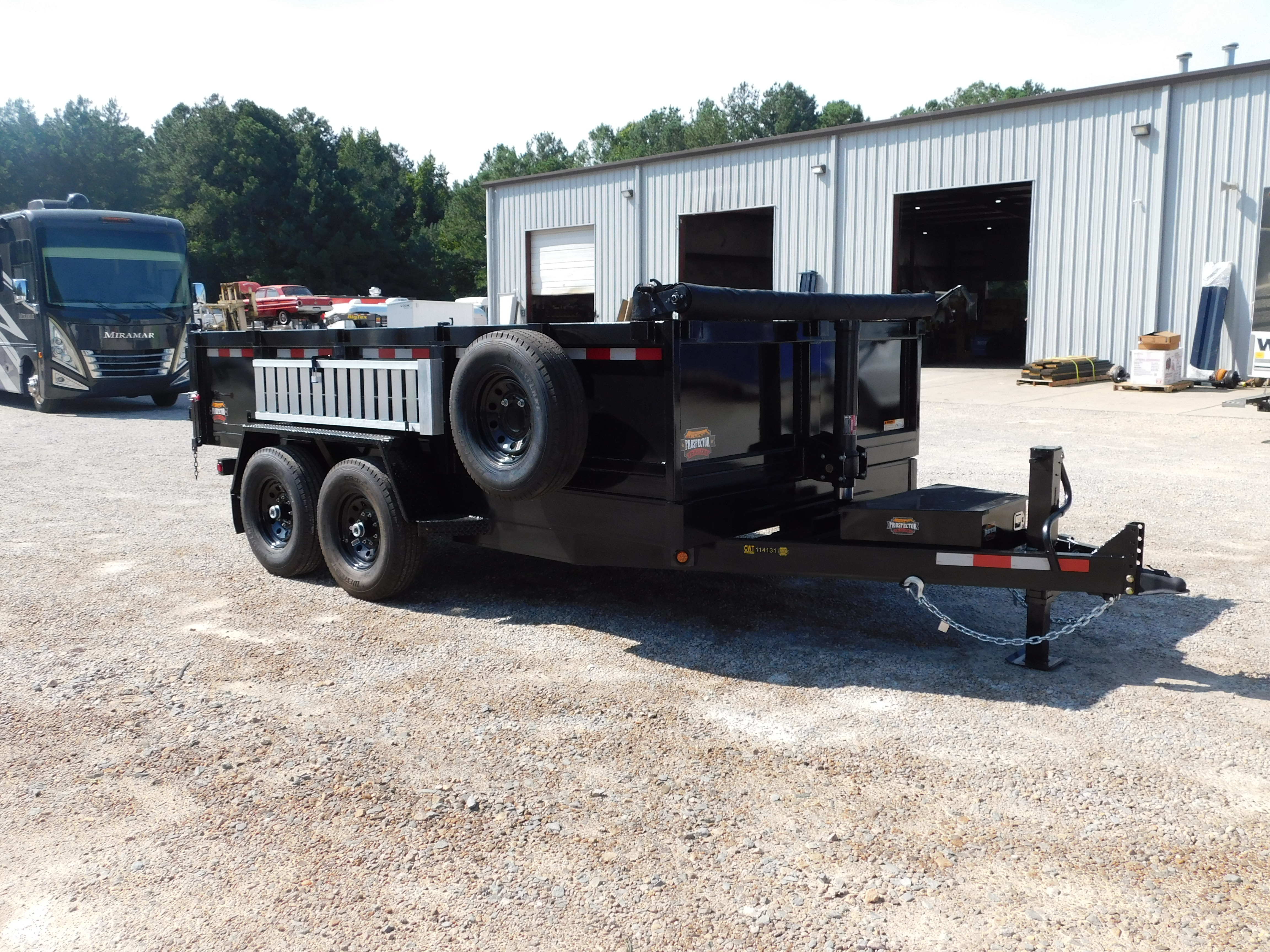 2027 Covered Wagon Trailers 7ft x 14ft Telescoping