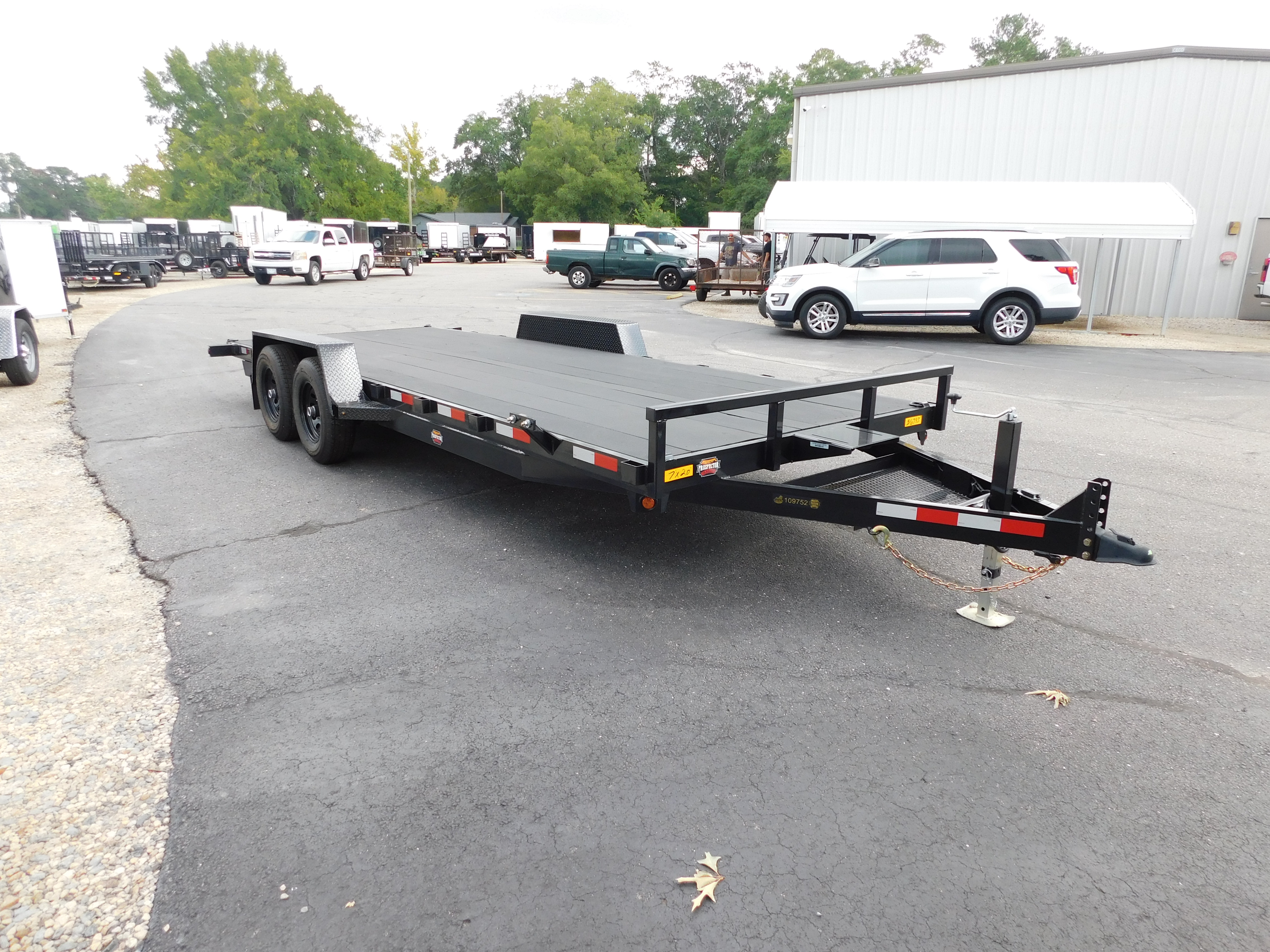 2027 Covered Wagon Trailers 7ft x 20ft Aluminum