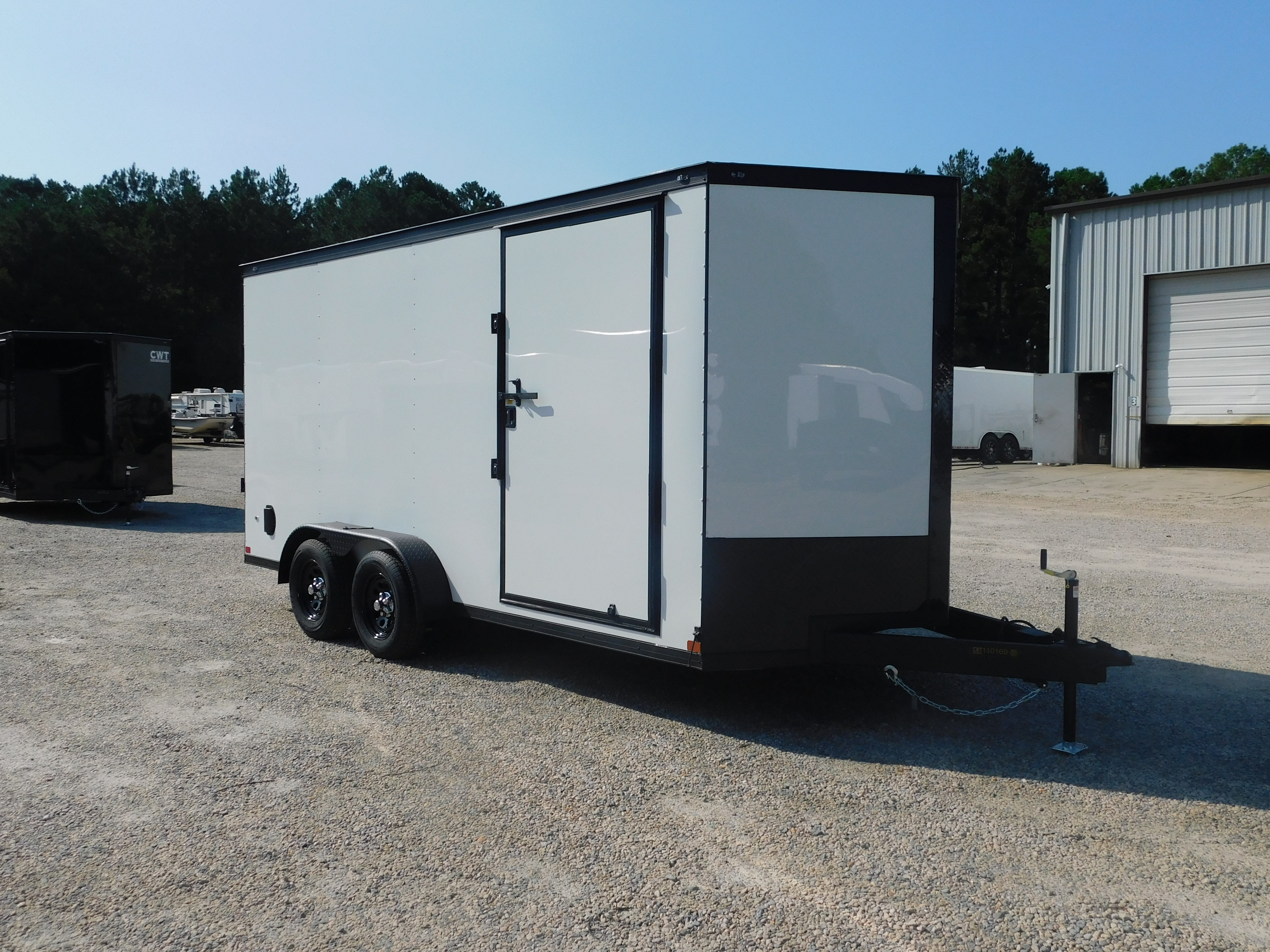 2027 Covered Wagon Trailers 7ft x 16ft Vnose