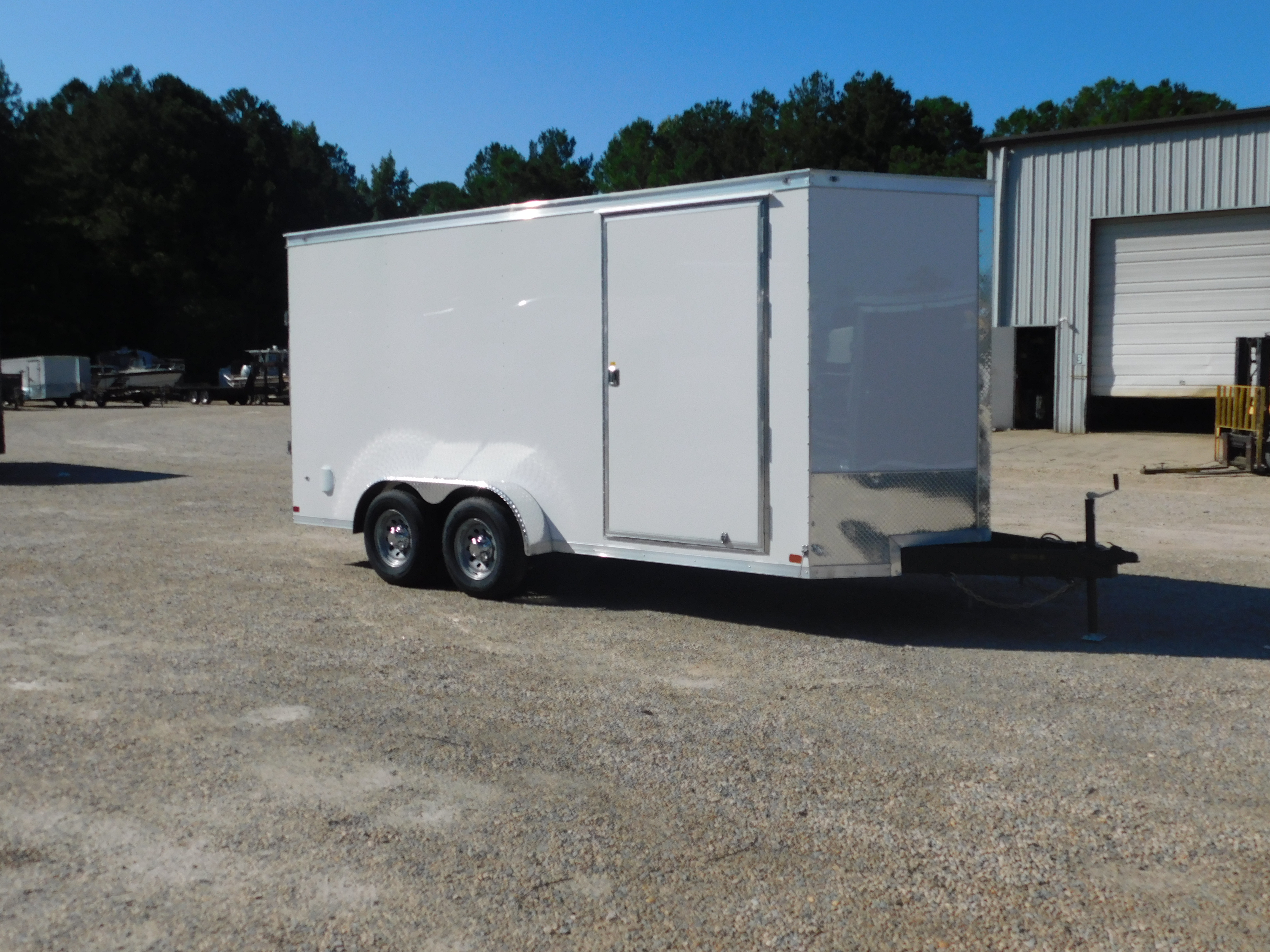 2027 Covered Wagon Trailers 7ft x 16ft Vnose