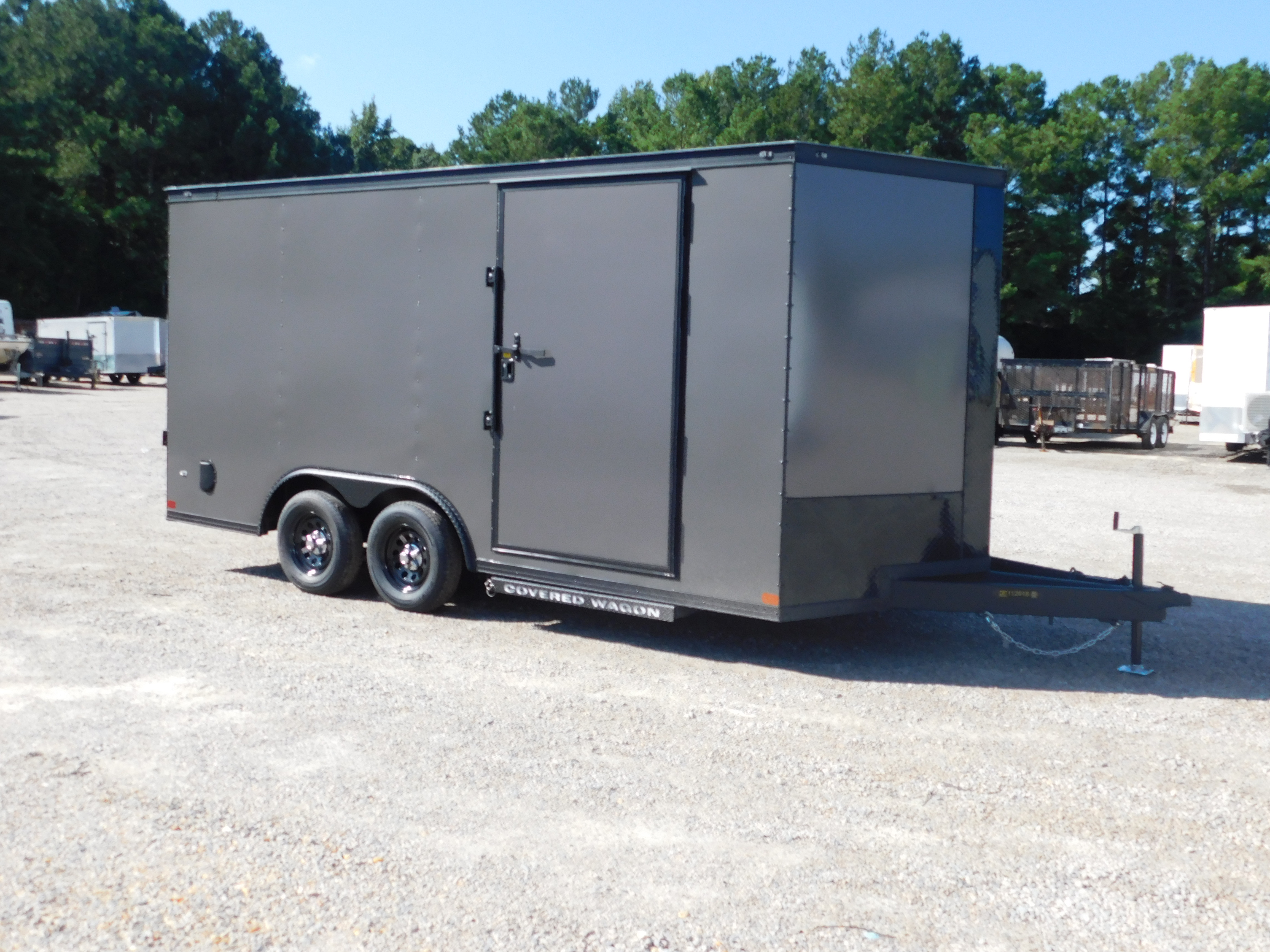 2027 Covered Wagon Trailers 8.5ft x 16ft Vnose