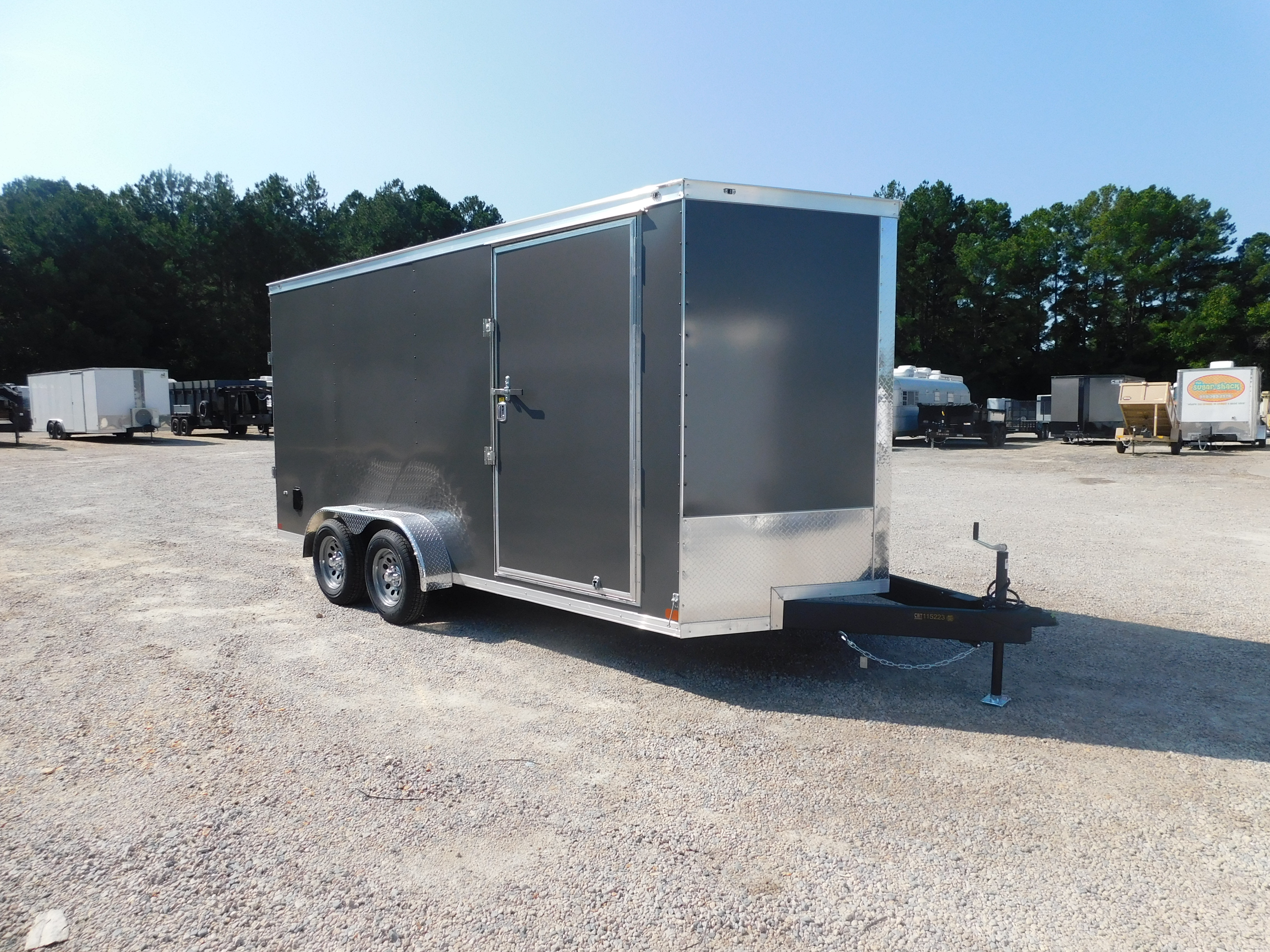 2027 Covered Wagon Trailers 7ft x 16ft Vnose