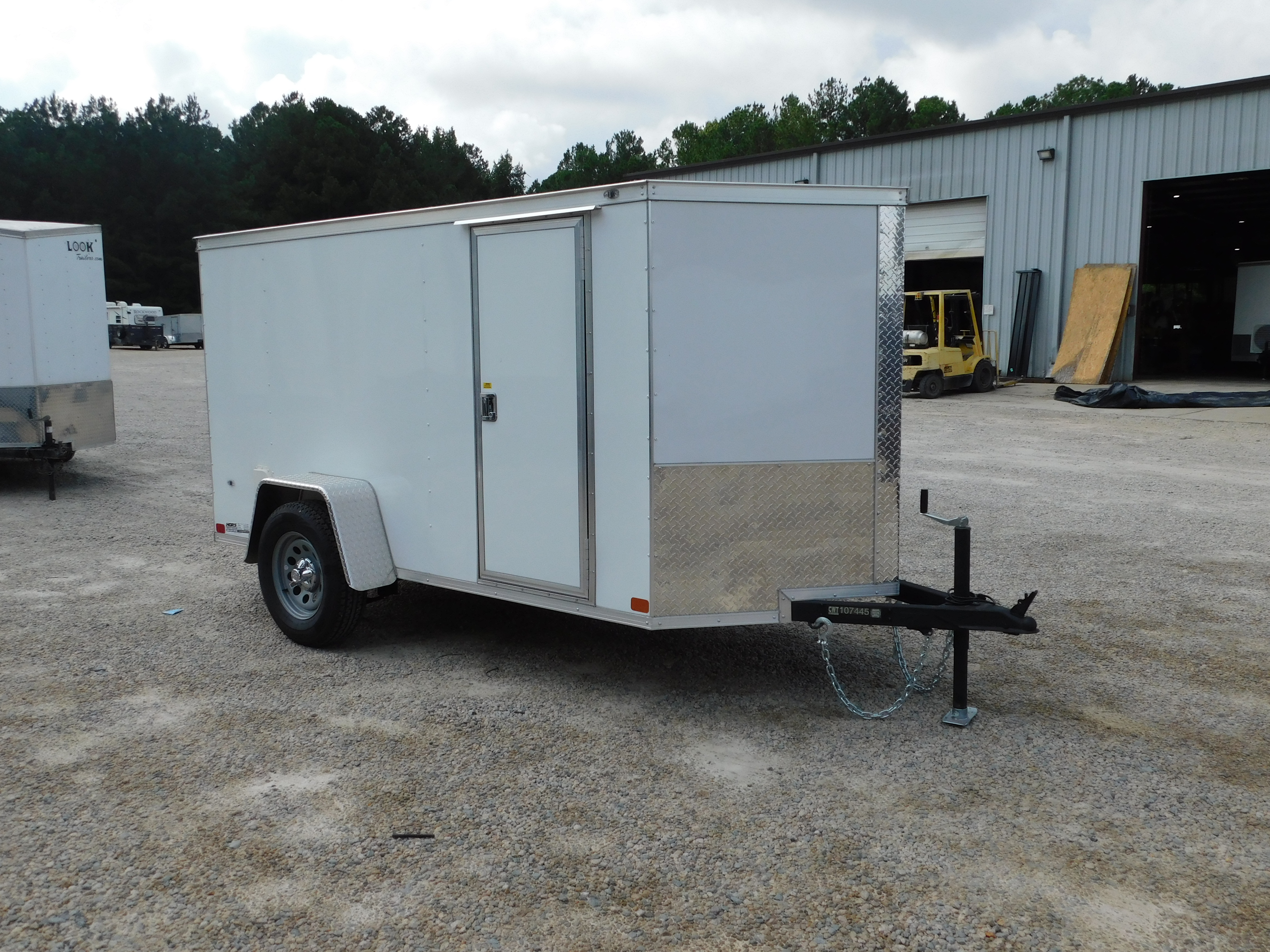 2026 Covered Wagon Trailers 5ft x 10ft Vnose