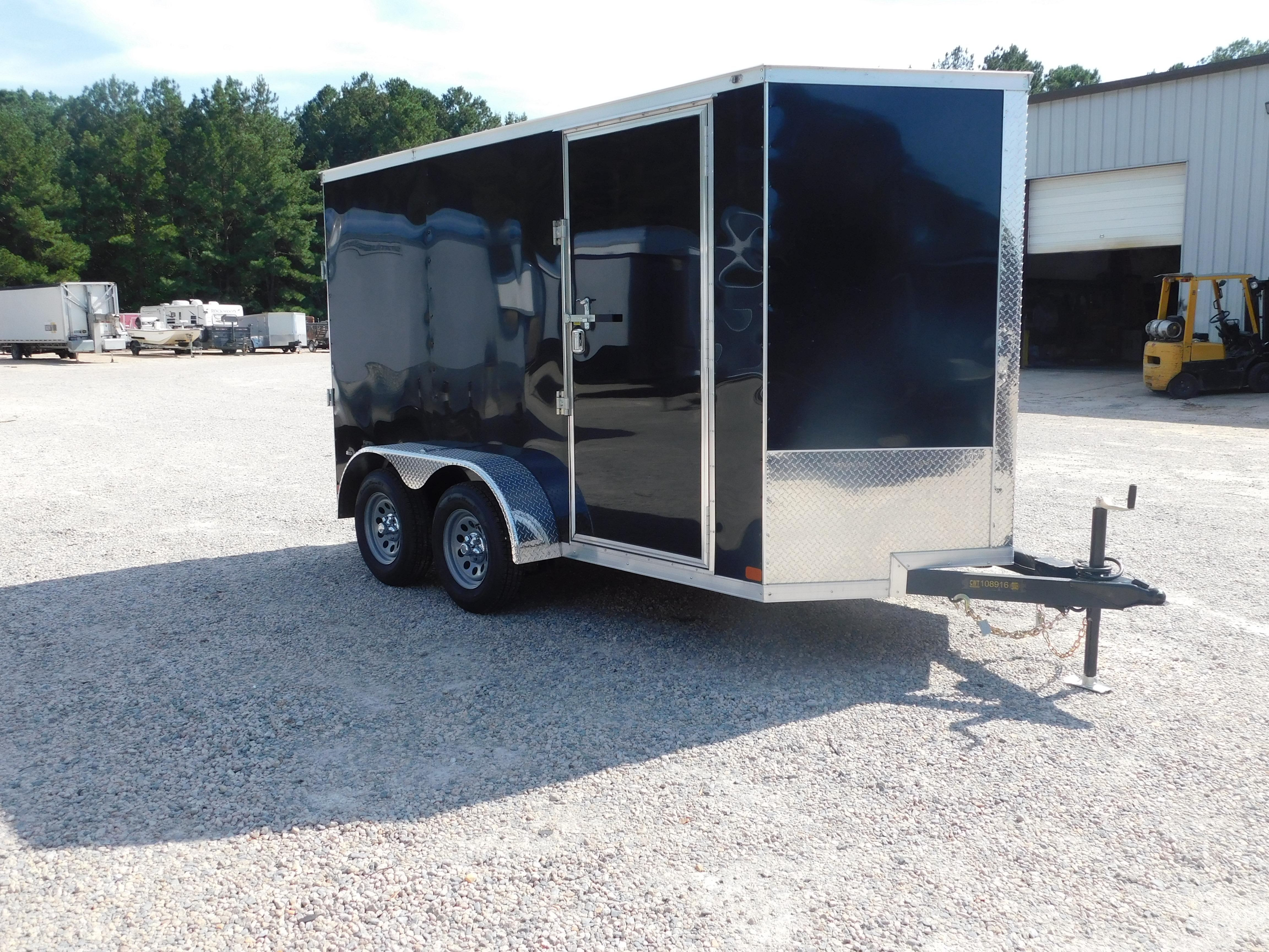 2027 Covered Wagon Trailers 6ft x 12ft Tandem Vnose