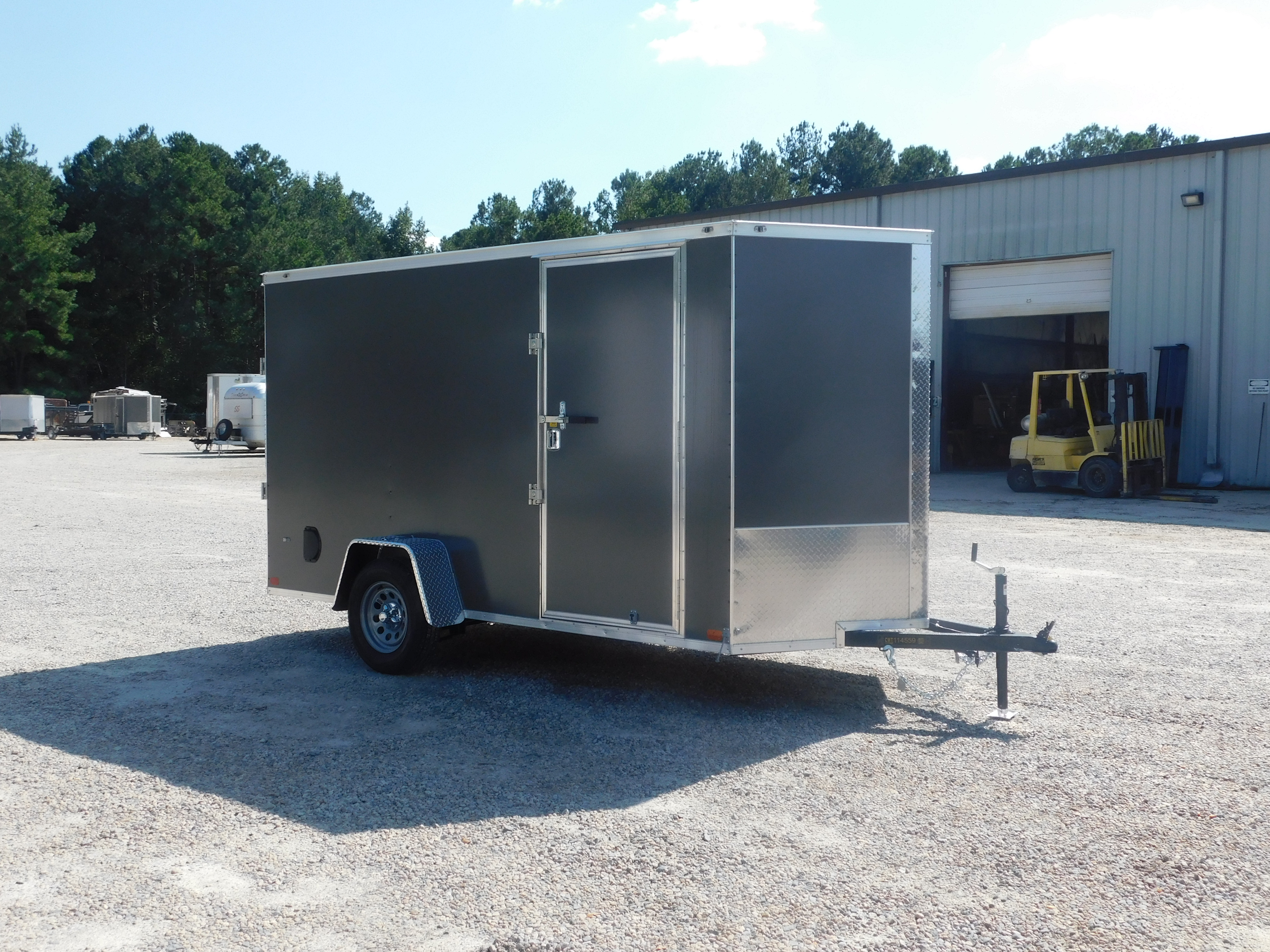2027 Covered Wagon Trailers 6ft x 12ft Vnose