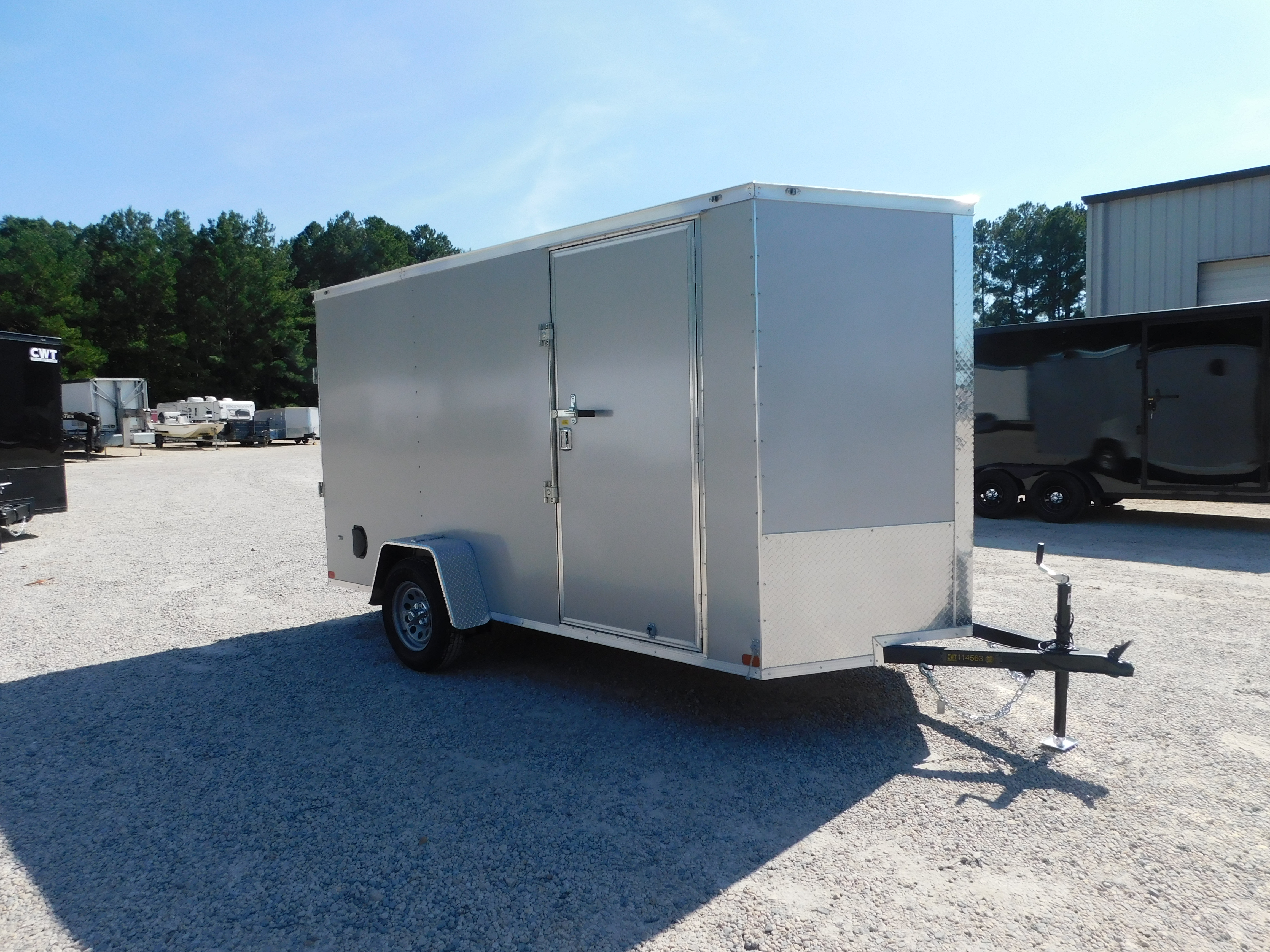 2027 Covered Wagon Trailers 6ft x 12ft Vnose