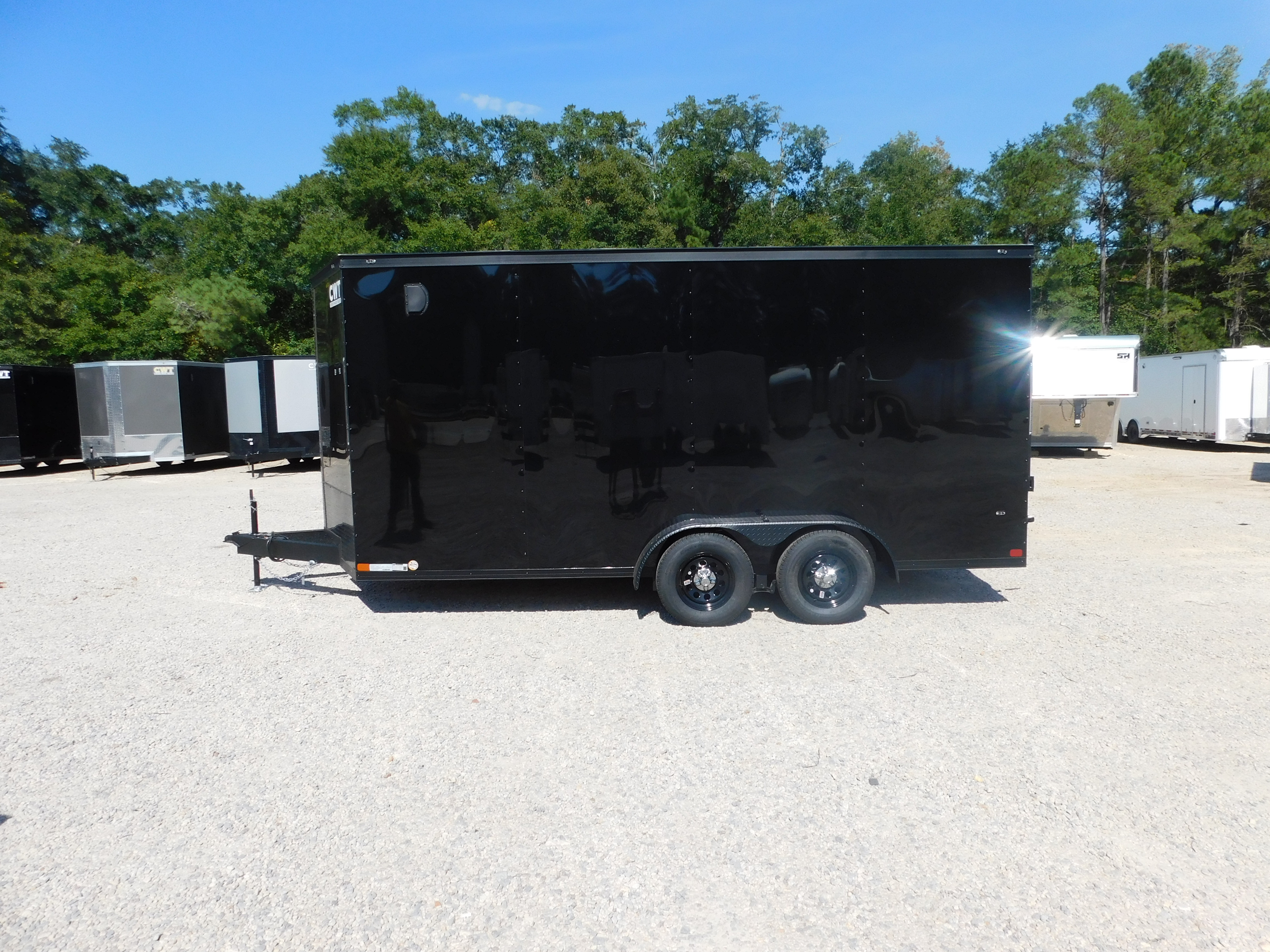 2027 Covered Wagon Trailers 7ft x 16ft Vnose
