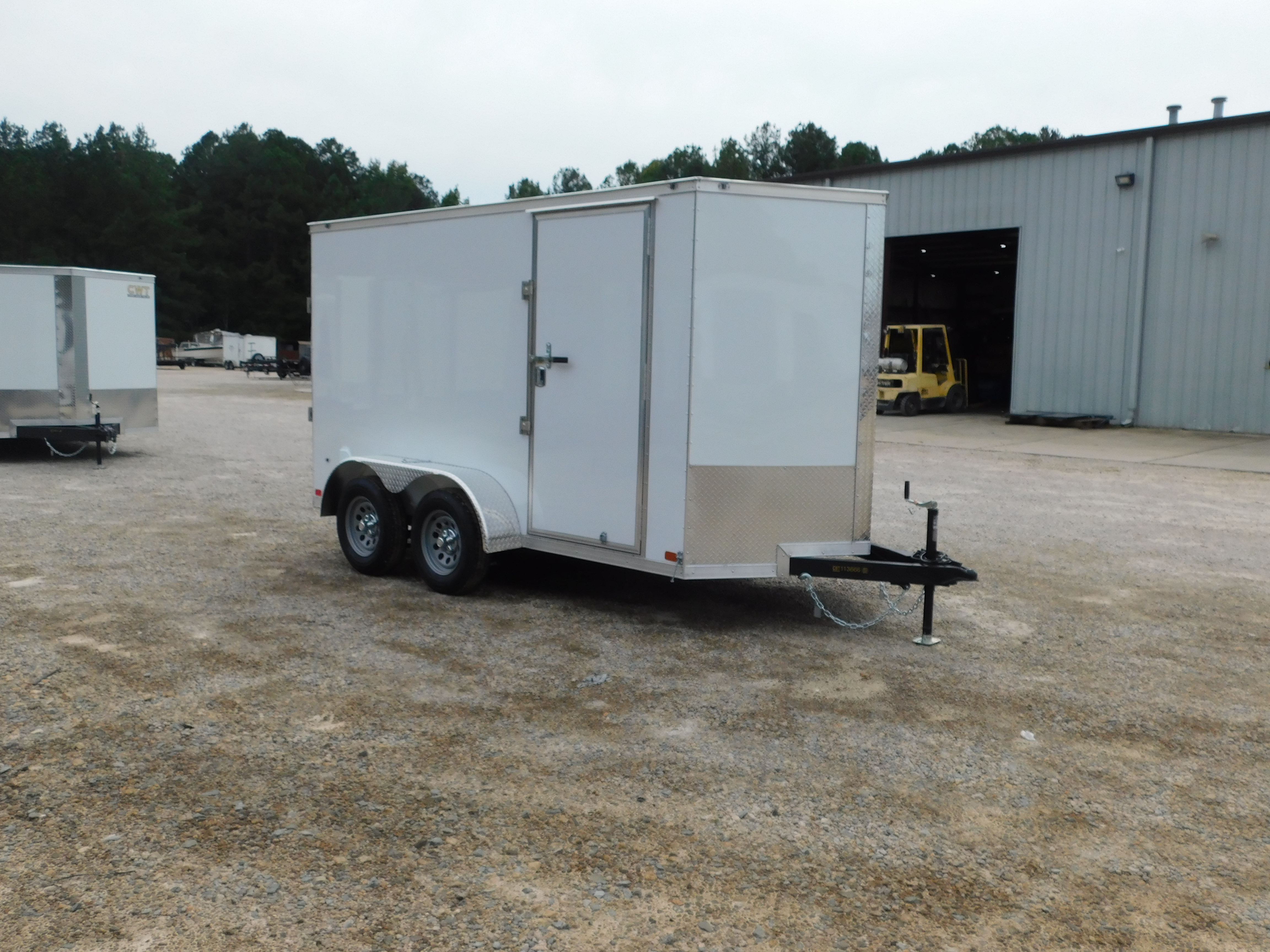 2027 Covered Wagon Trailers 6ft x 12ft Tandem Vnose