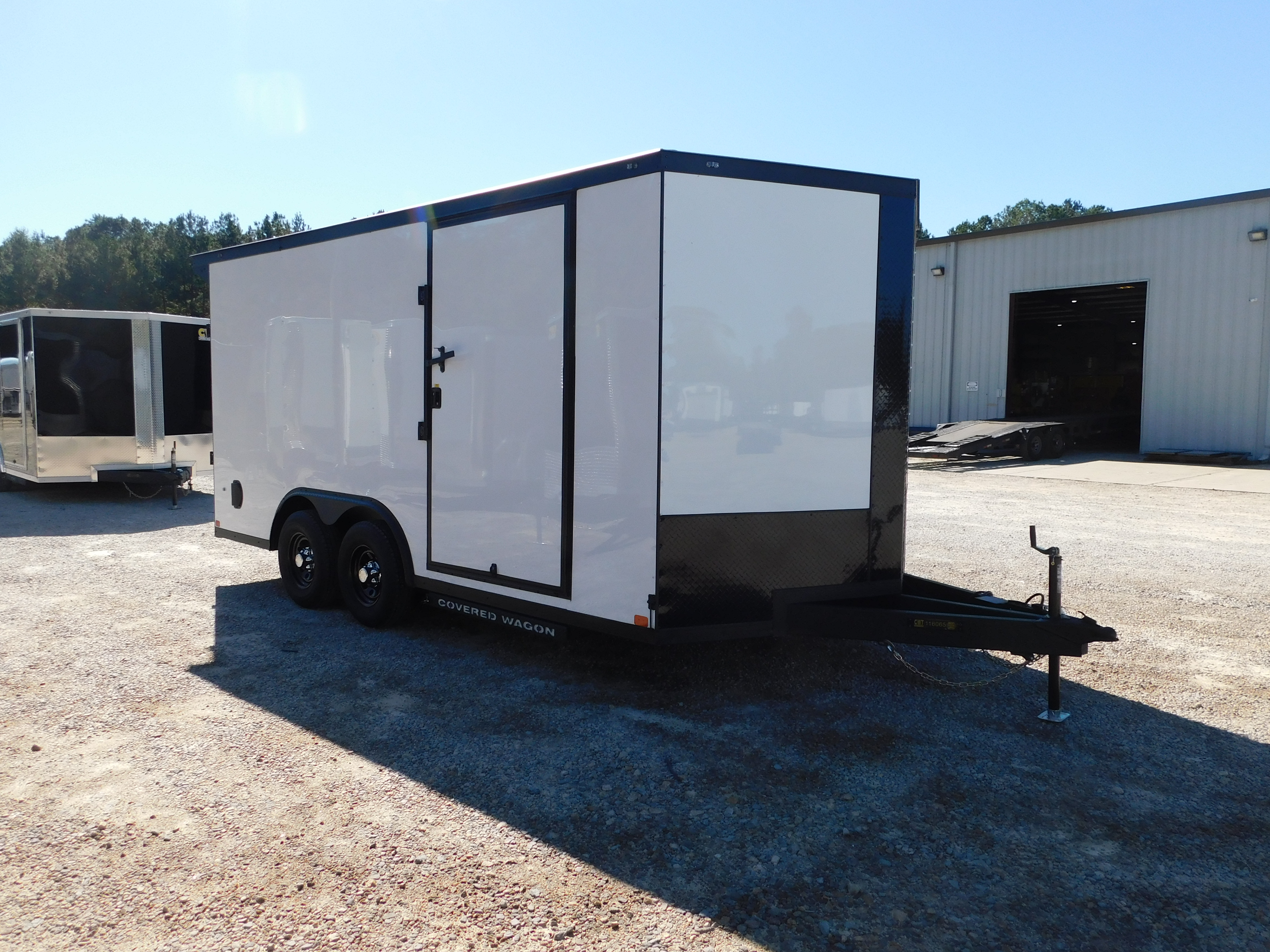 2027 Covered Wagon Trailers 8.5ft x 16ft Vnose