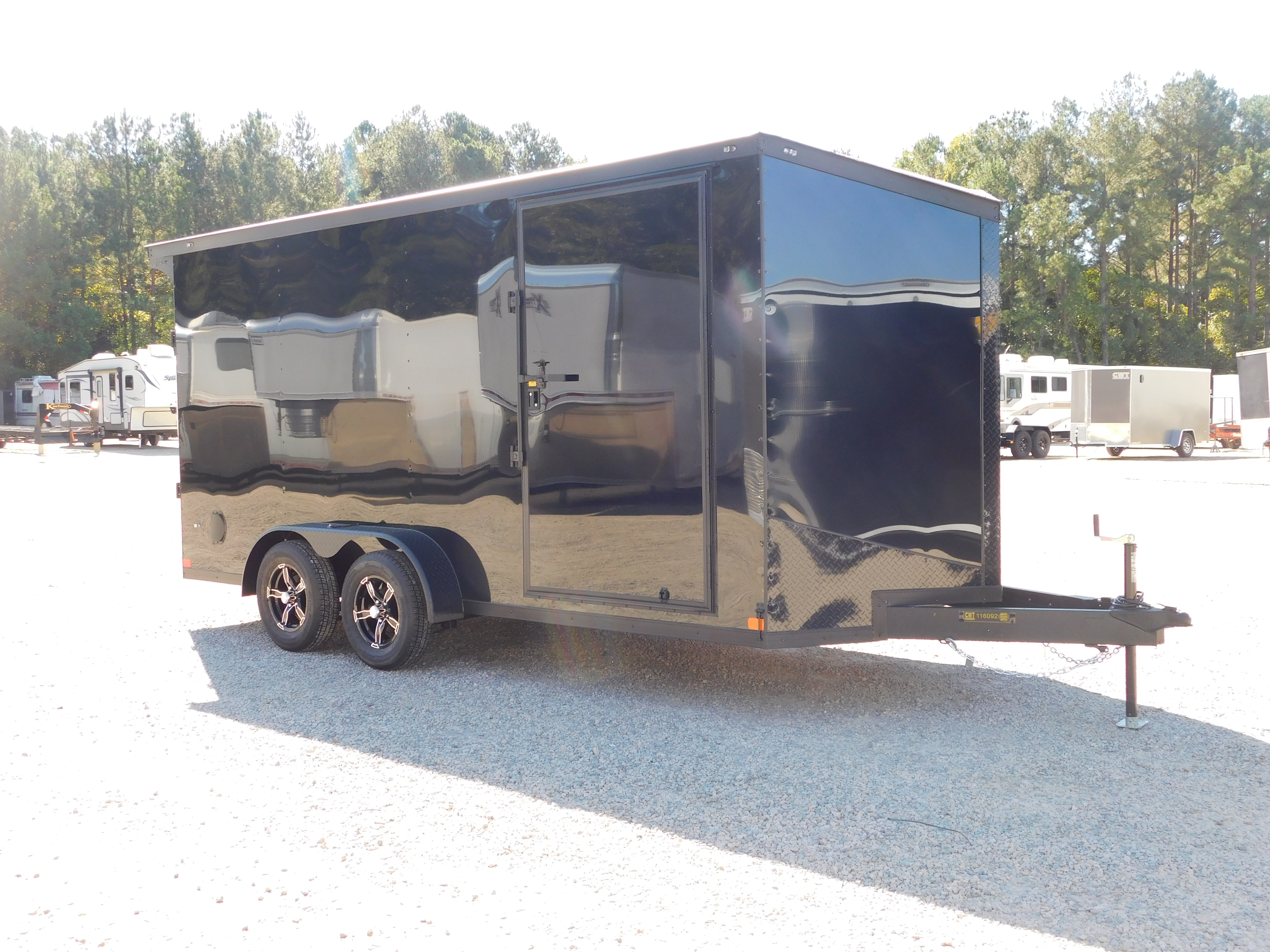 2027 Covered Wagon Trailers 7ft x 16ft Vnose