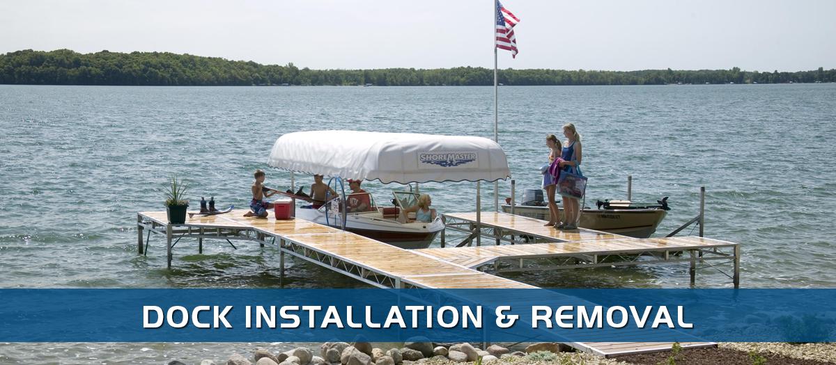 Dock Installation St Cloud Mn J J Marine