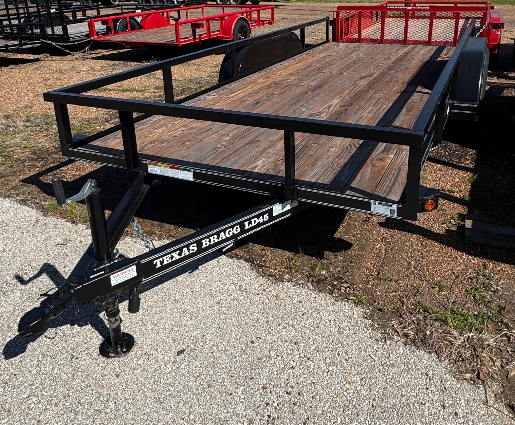 2023 Texas Bragg 16' Tandem axle LD
