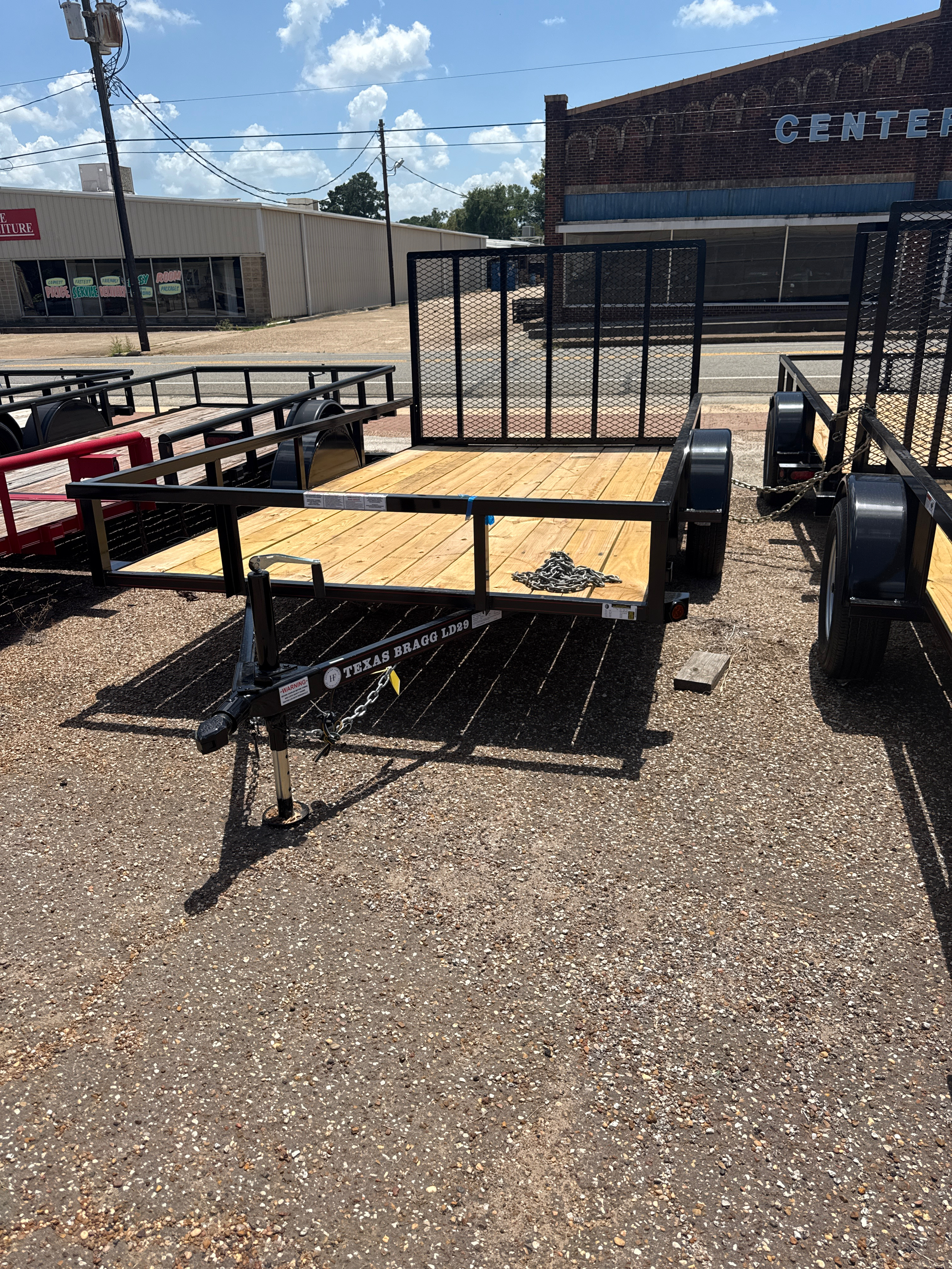 2025 Texas Bragg 6X12 LD 4' Gate