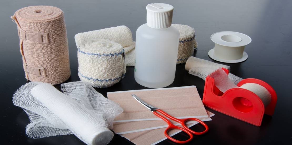 dressing medical supplies Dry Burn Dressing 18 inch x 36 inch, 8-Ply