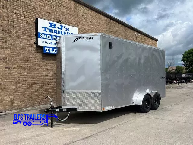 2027 Homesteader Trailers 7x16x7 Enclosed Trailer Ramp Door/Side