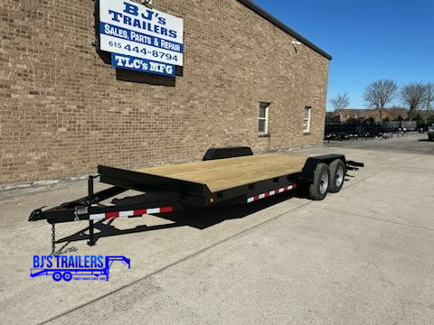 2026 6'10"X18+2 Flatbed Trailer