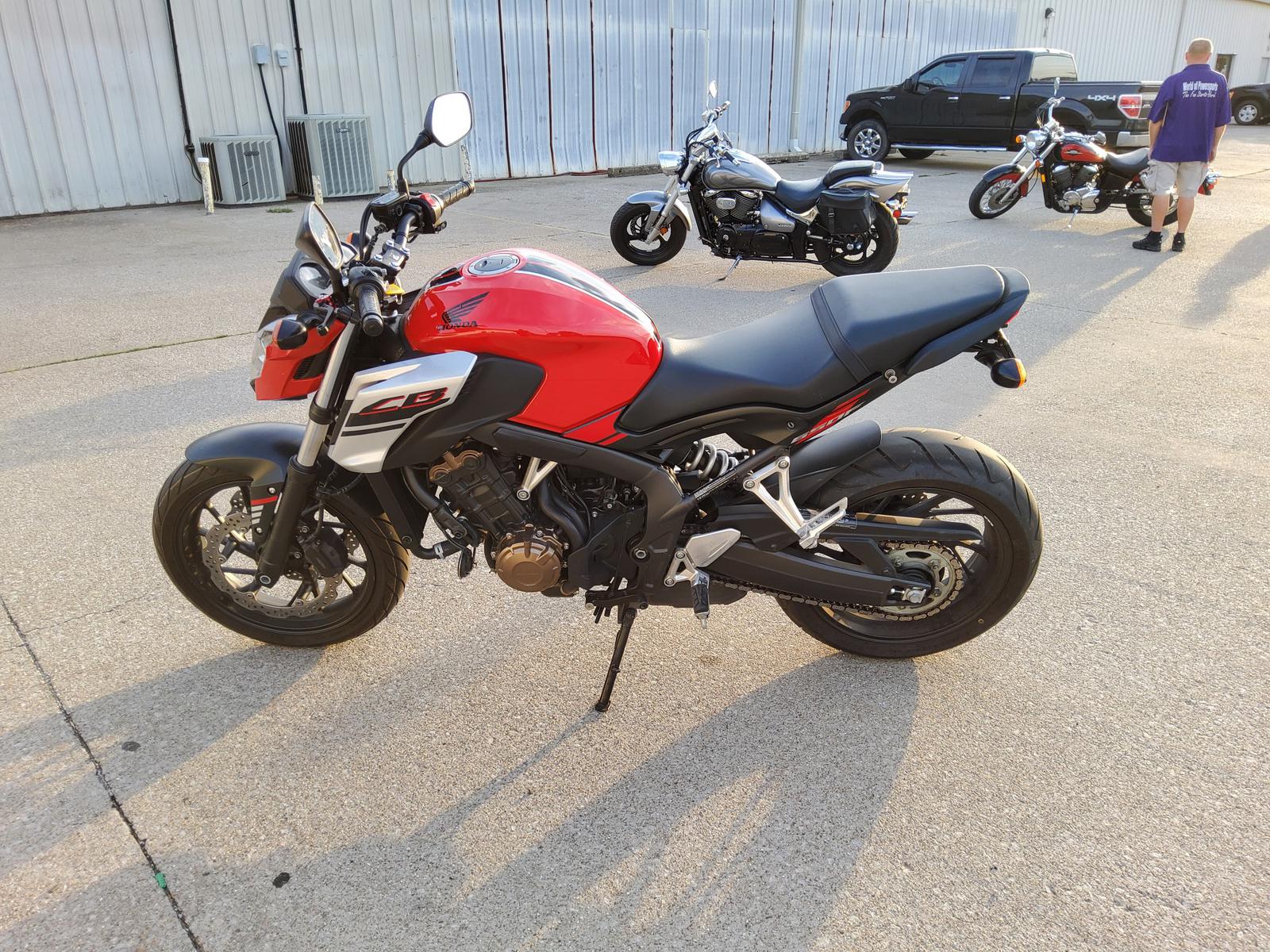 2018 Honda CB650F for sale in Decatur, IL. World of Powersports Inc.