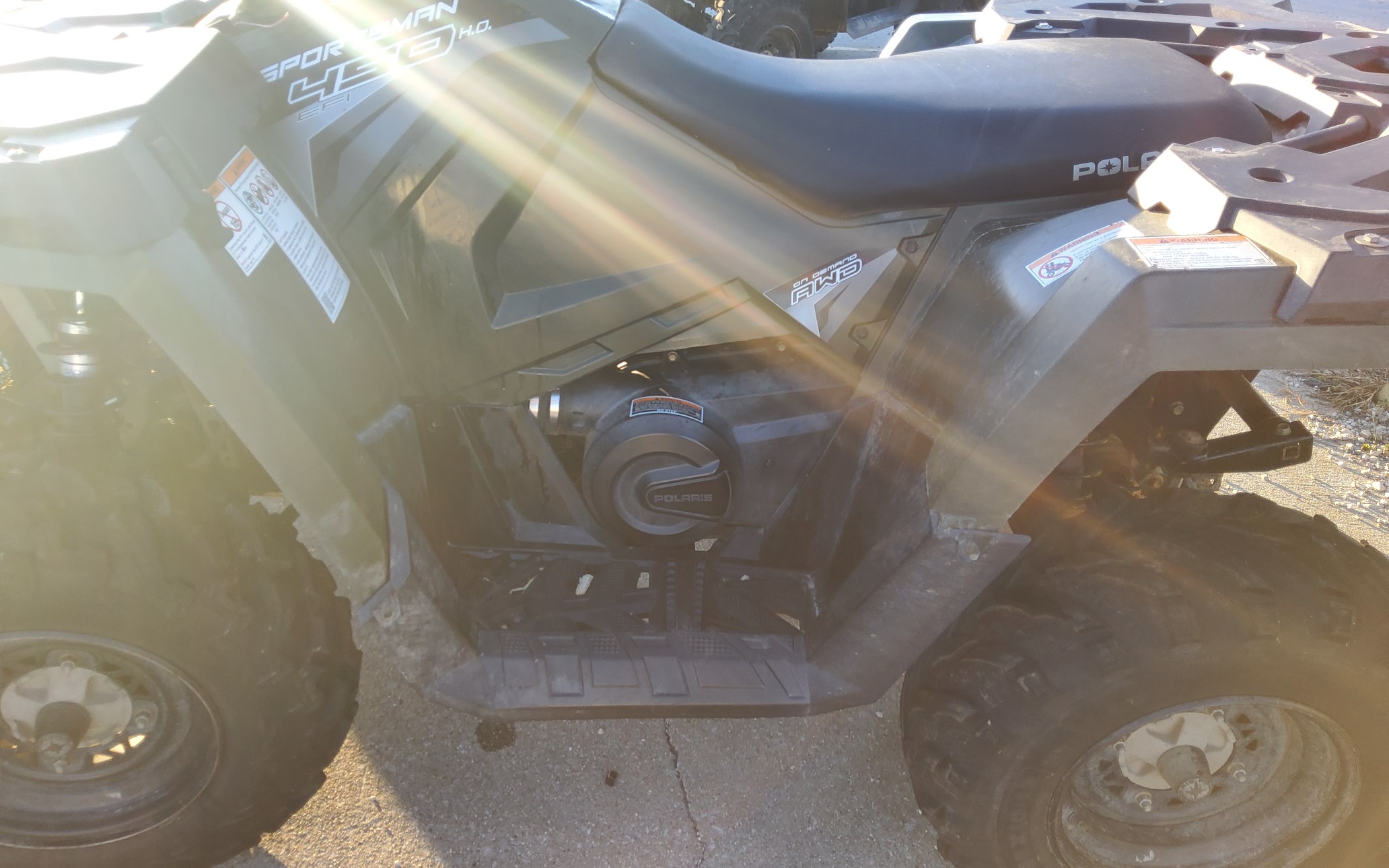 2017 Polaris SPORTSMAN 450 H.O. EPS SAGE GREEN - Photo 9