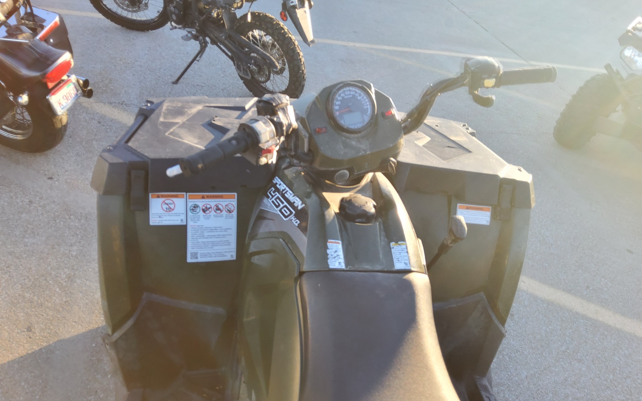 2017 Polaris SPORTSMAN 450 H.O. EPS SAGE GREEN - Photo 7