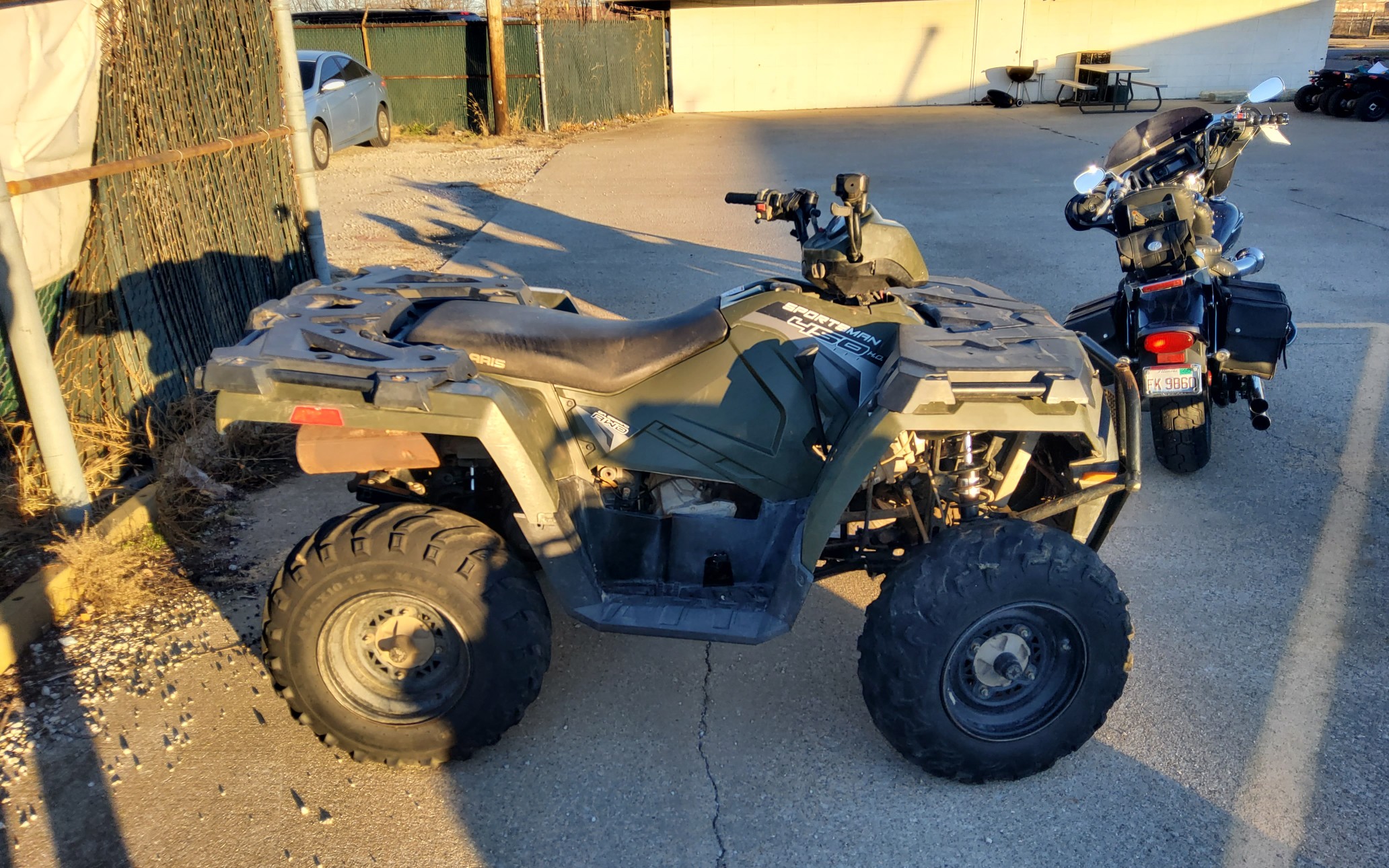 2017 Polaris SPORTSMAN 450 H.O. EPS SAGE GREEN - Photo 18