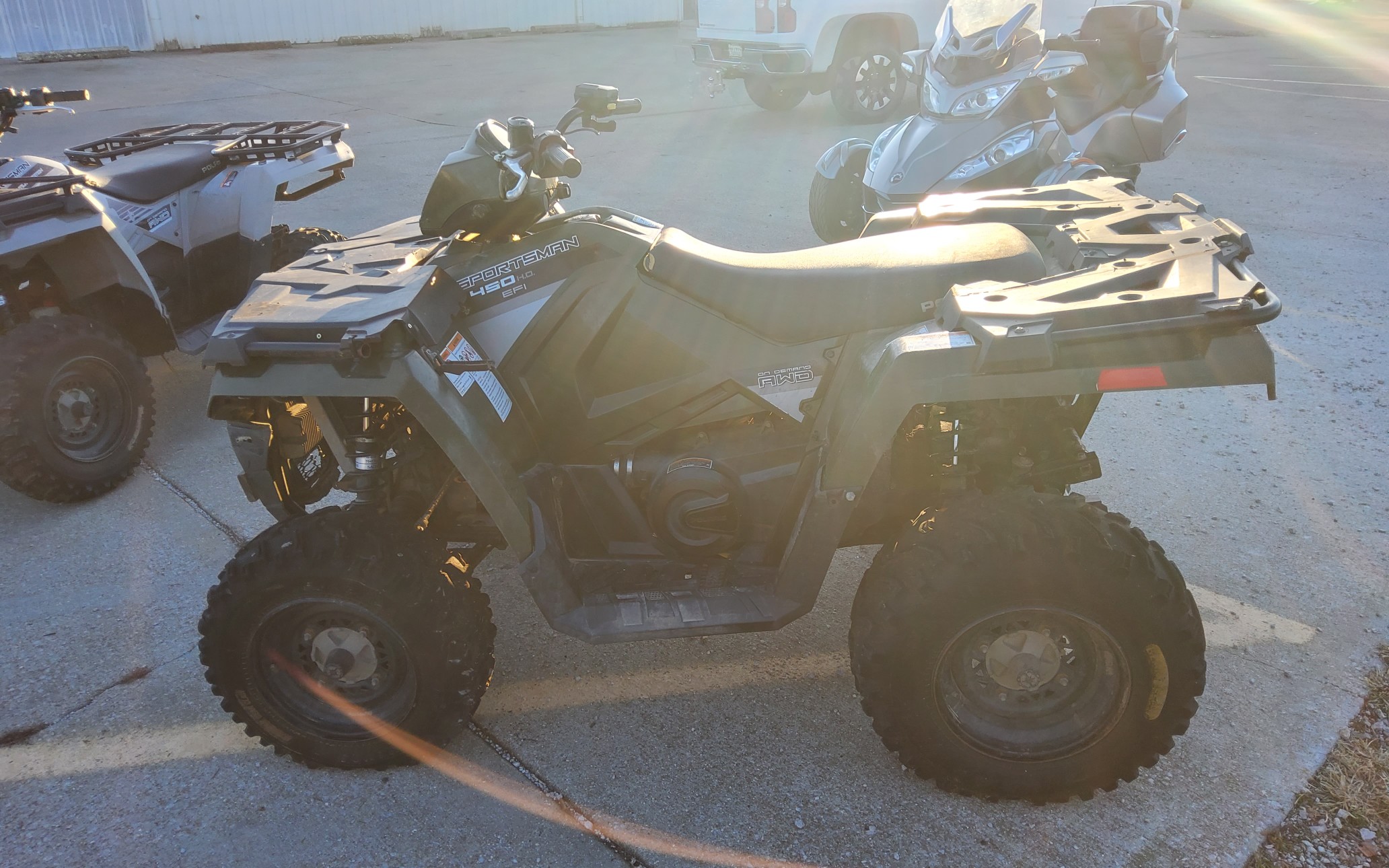 2016 Polaris SPORTSMAN 450 H.O. EPS GREEN - Photo 5