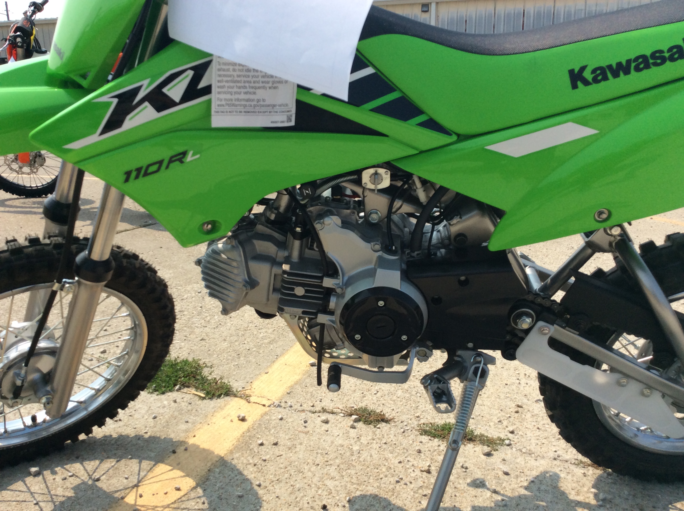 2025 Kawasaki KLX 110R L - Photo 8