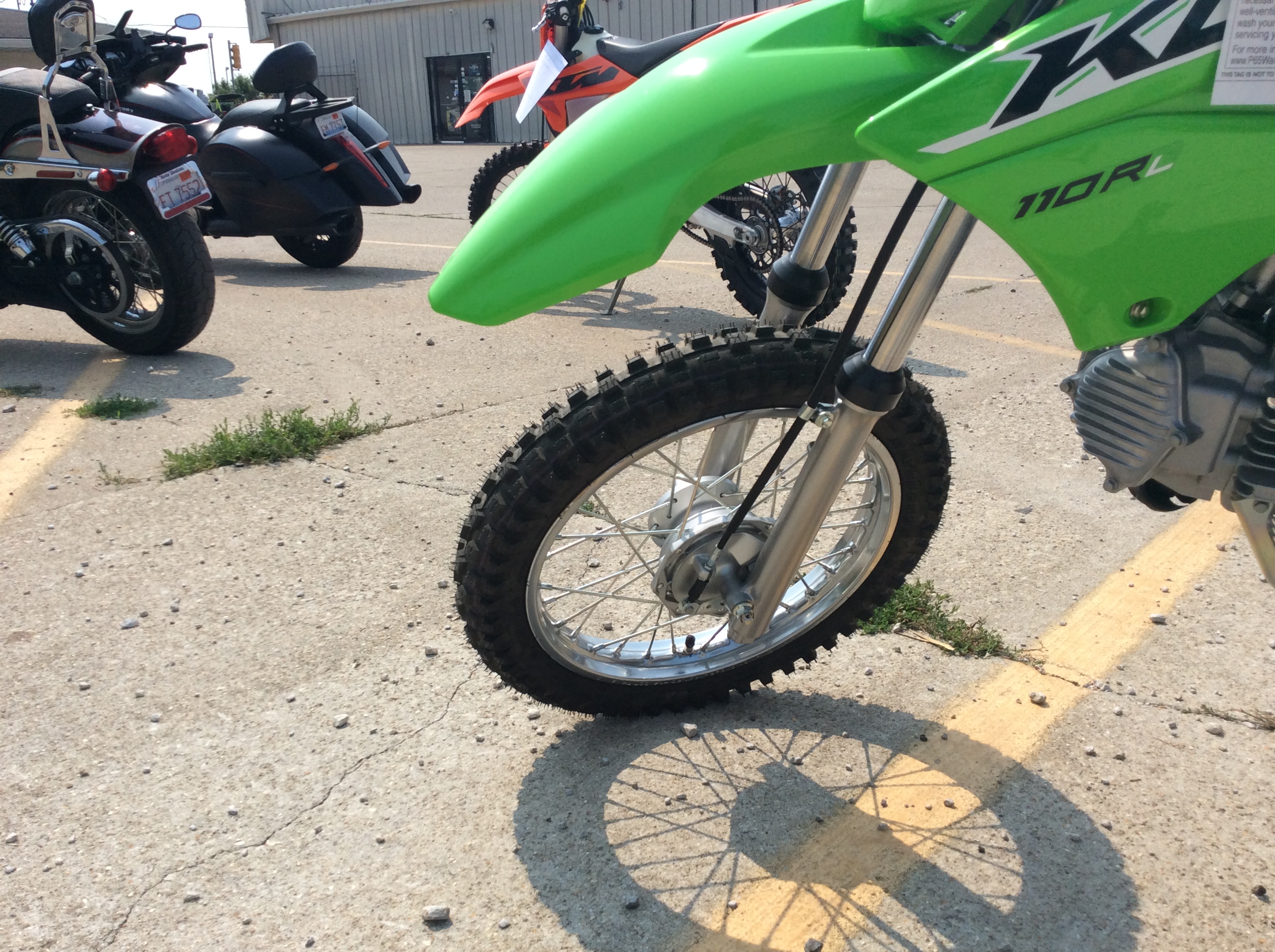 2025 Kawasaki KLX 110R L - Photo 9