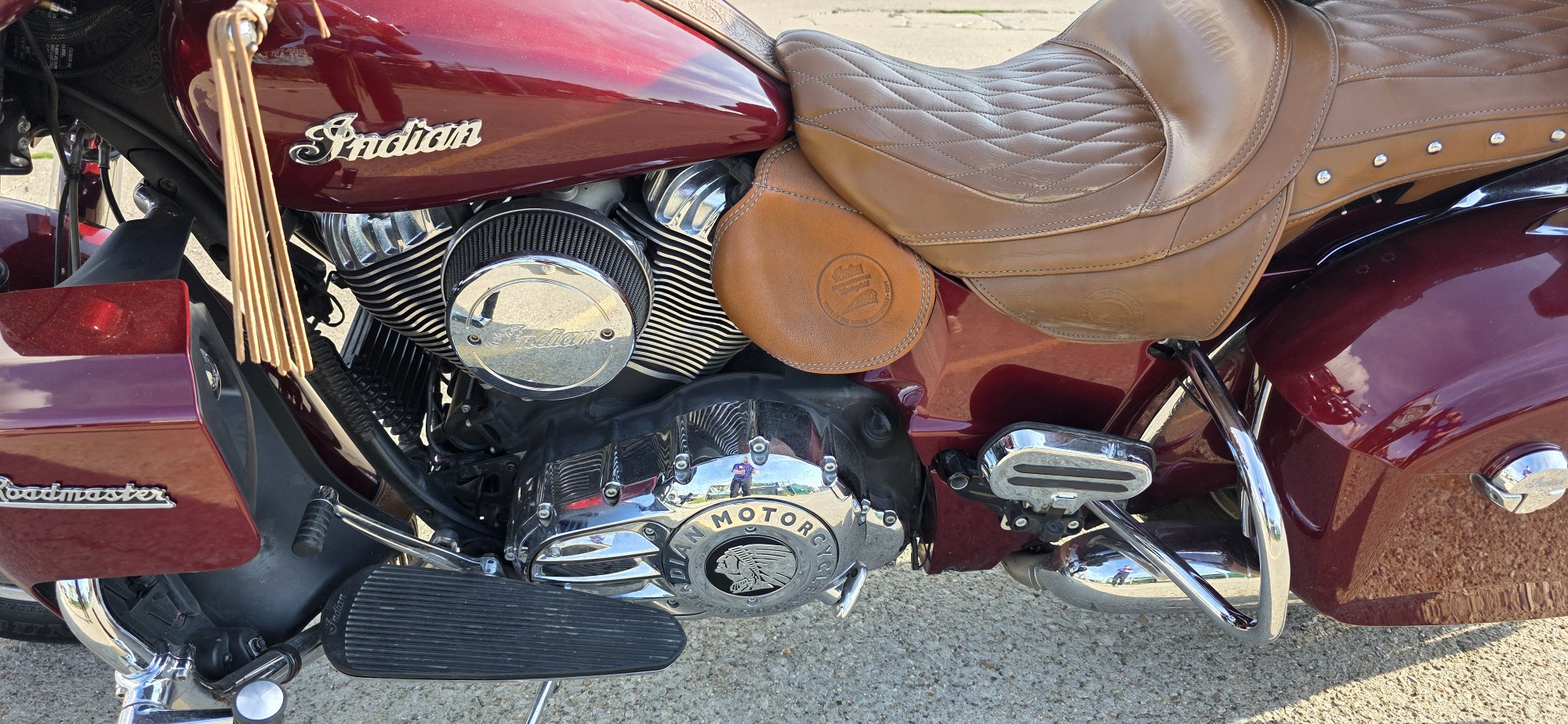 2019 Indian Motorcycle ROADMASTER, BURGUNDY METALLIC, - Photo 9