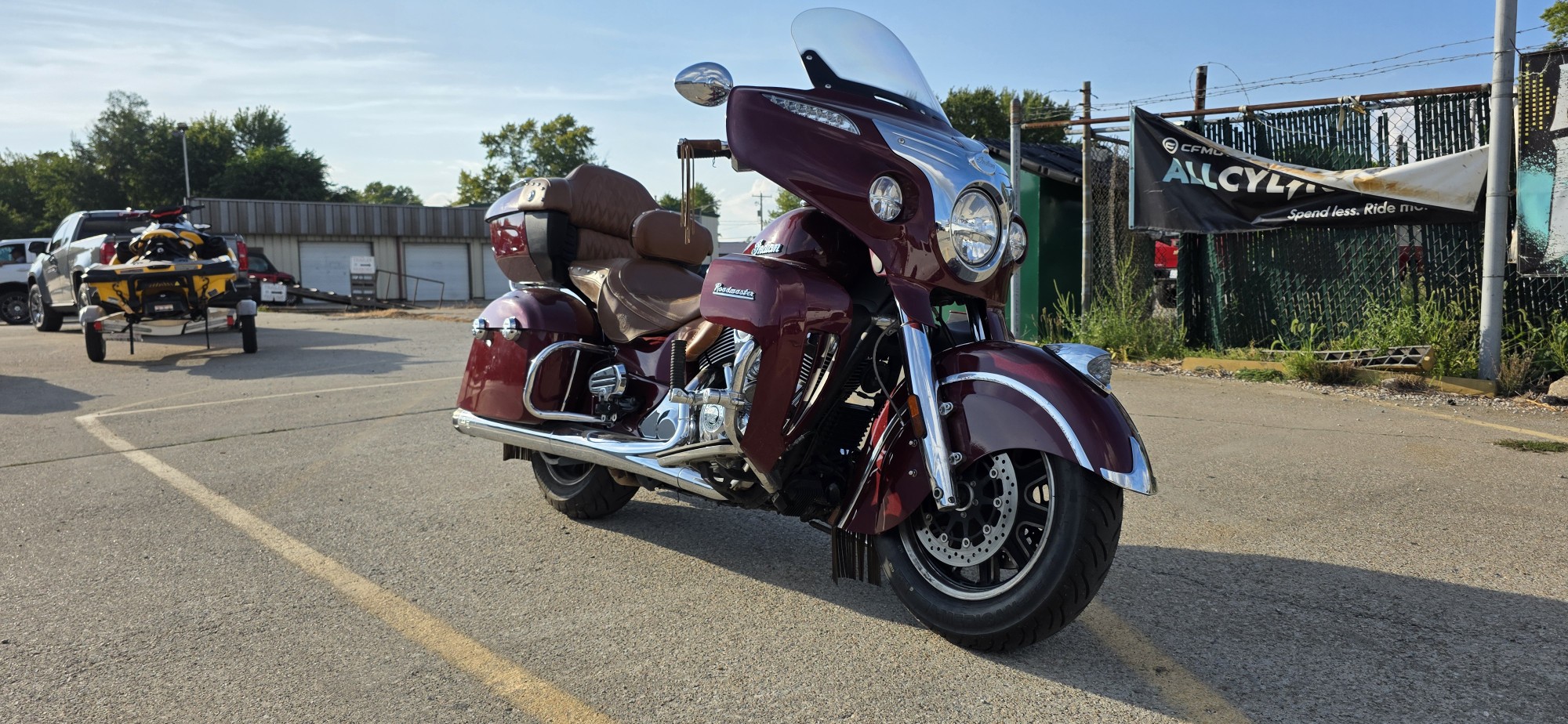 2019 Indian Motorcycle ROADMASTER, BURGUNDY METALLIC,