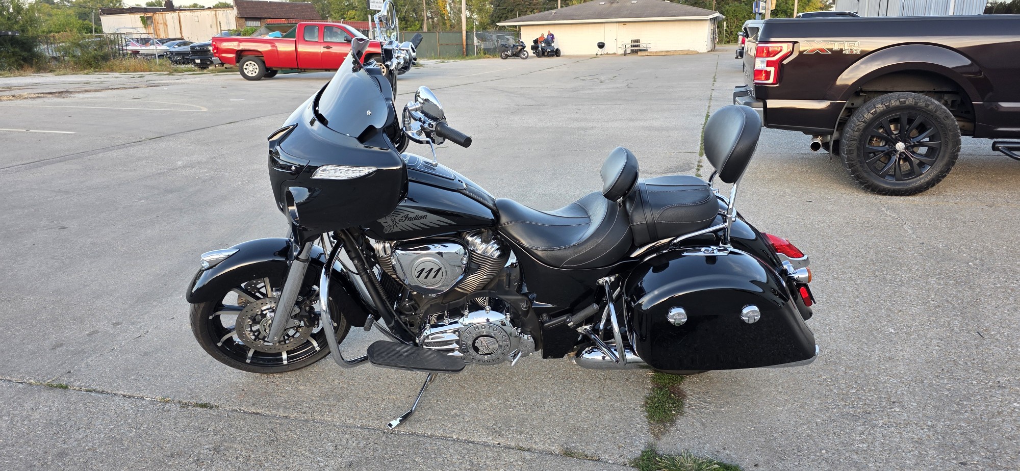 2018 Indian Motorcycle CHIEFTAIN LIMITED, THNDR BLK PRL, 49ST Limited - Photo 3