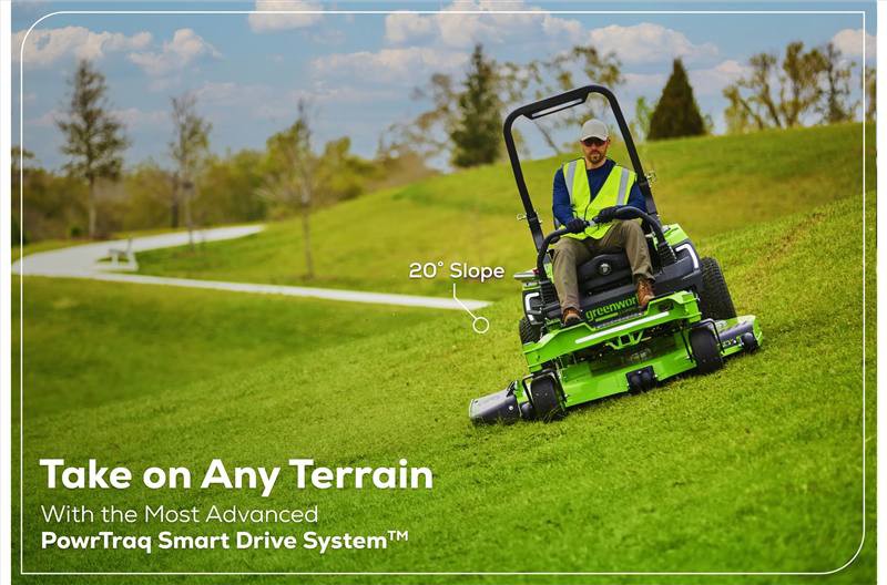 2026 Greenworks OptimusZ 60” Ride-On Zero-Turn Mower | CZ60R24X