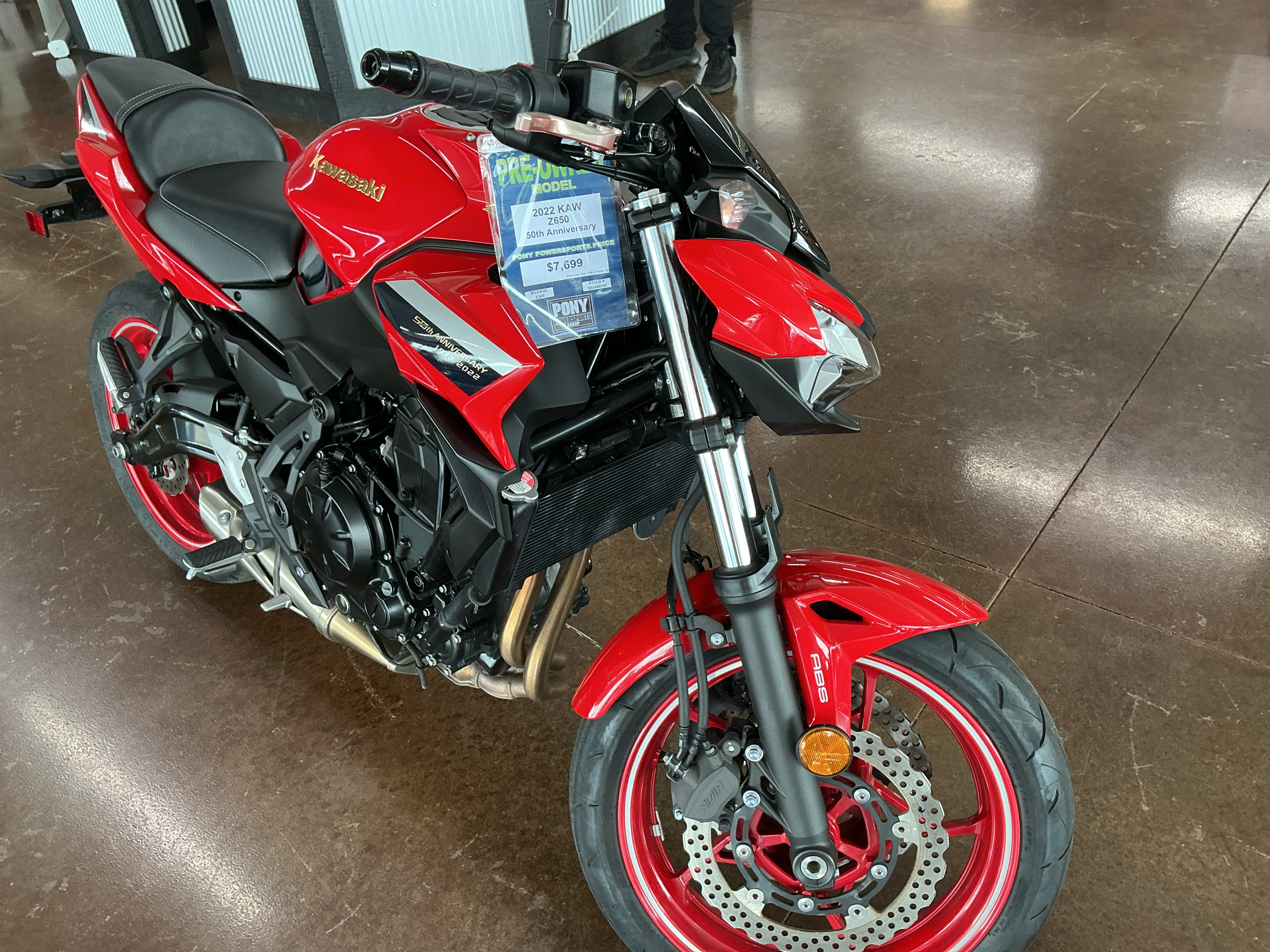 『goro ^ ^』 New 2025 Kawasaki Z500 ABS Metallic Spark Black / Metallic