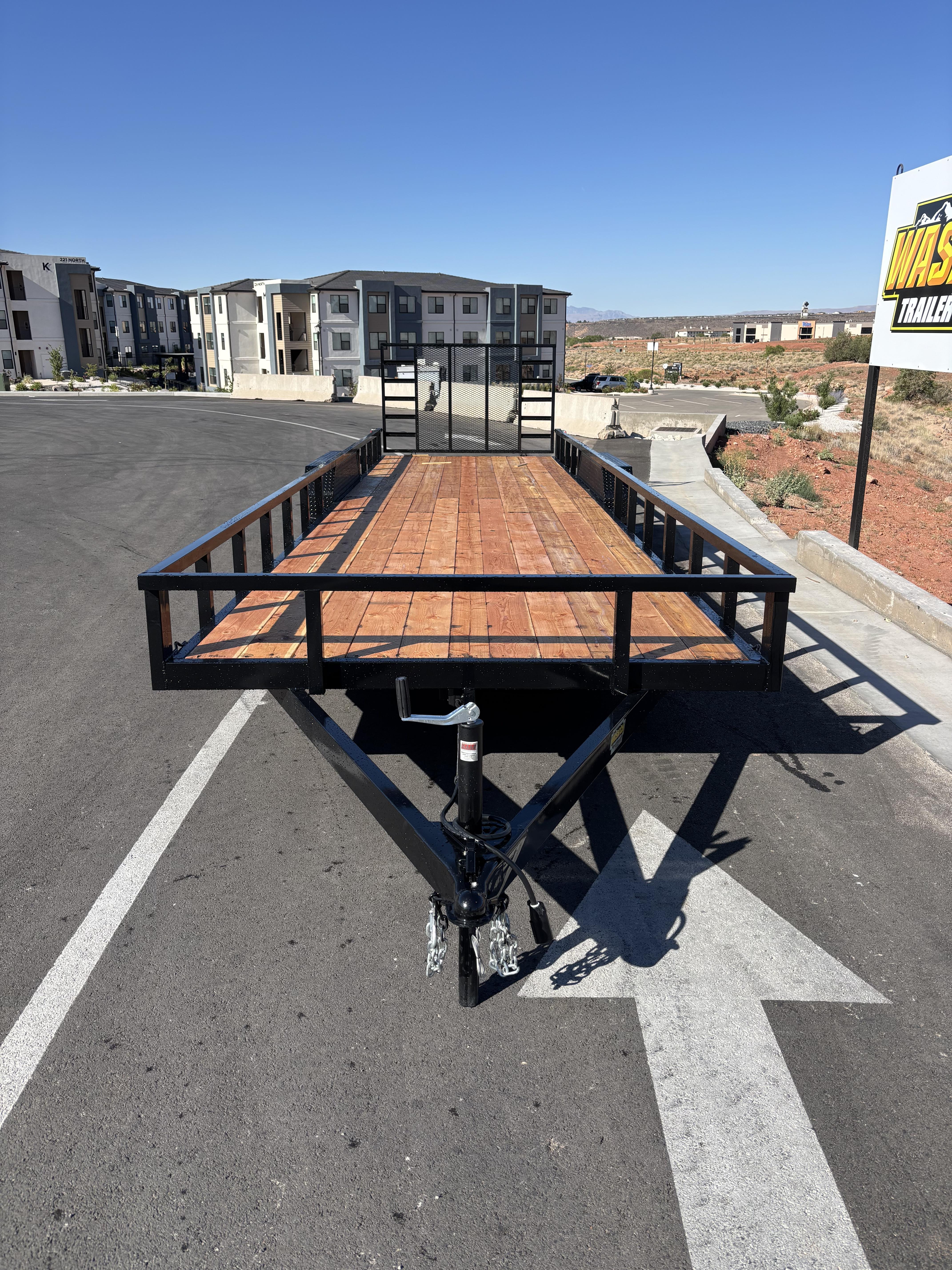 2026 7×28 Utility Trailer photo 3