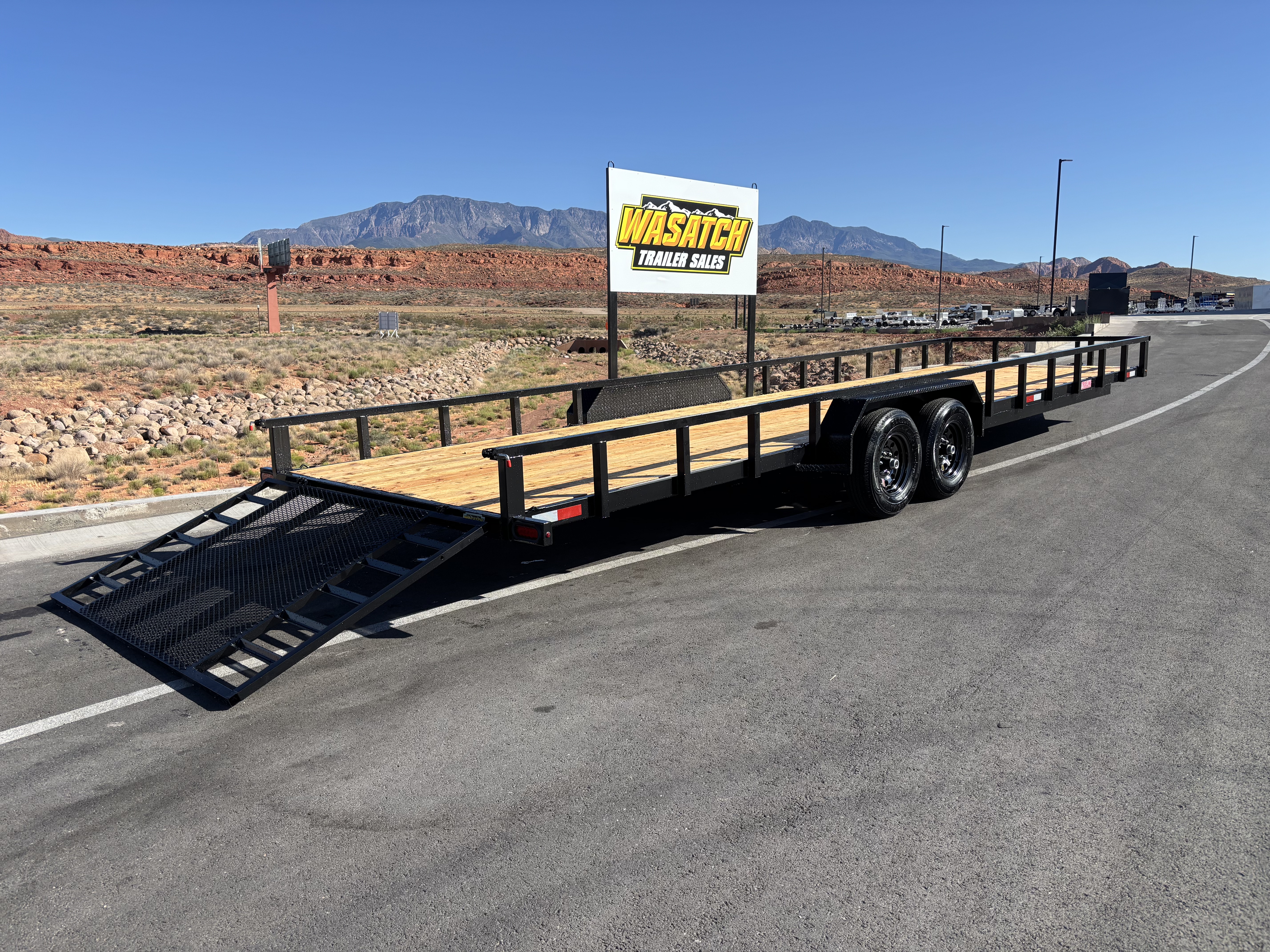 2026 7×28 Utility Trailer photo 2