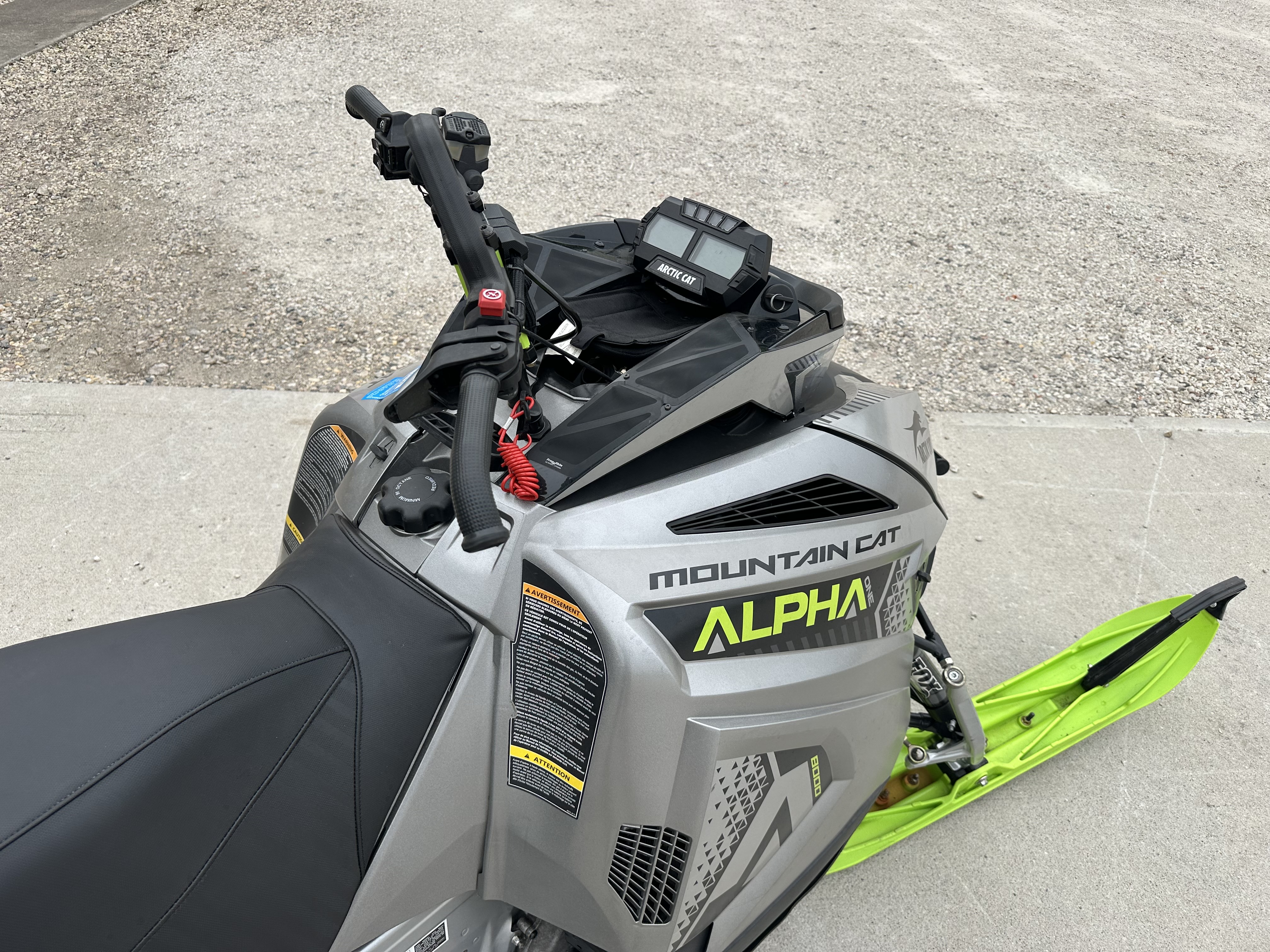 2020 Arctic Cat M Mountain Cat Alpha One 165"/3.00" ES Silver - Photo 5