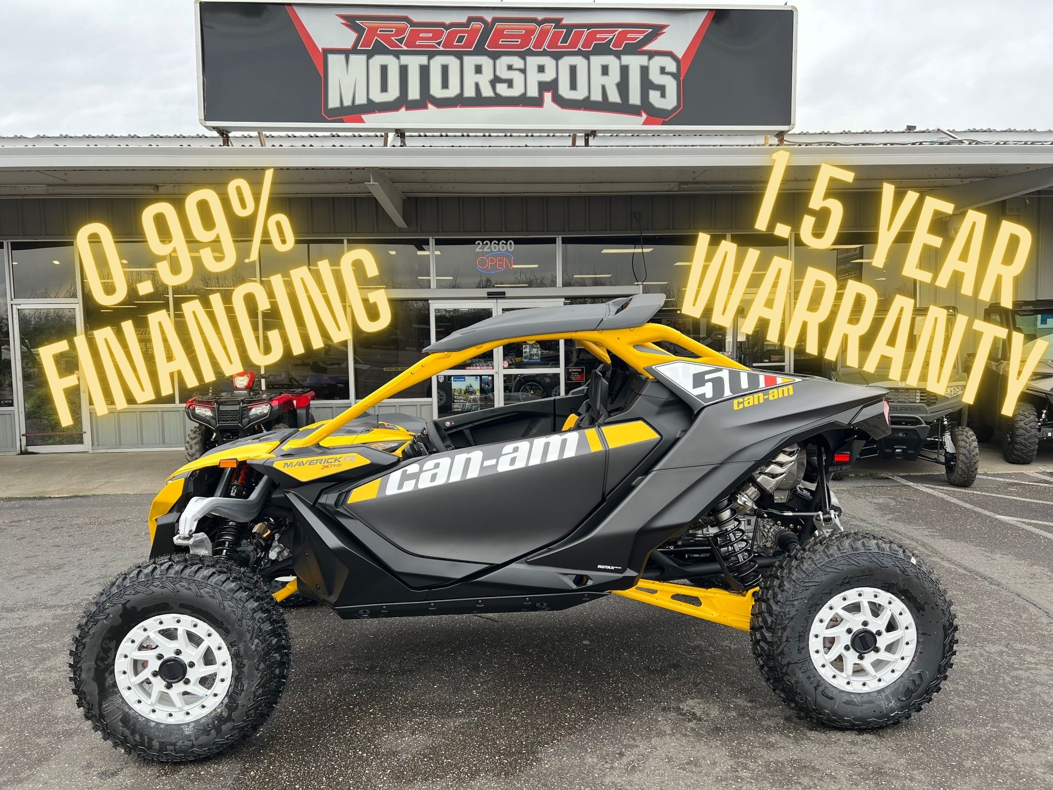 Can-Am Maverick R X RS with Smart-shox Image