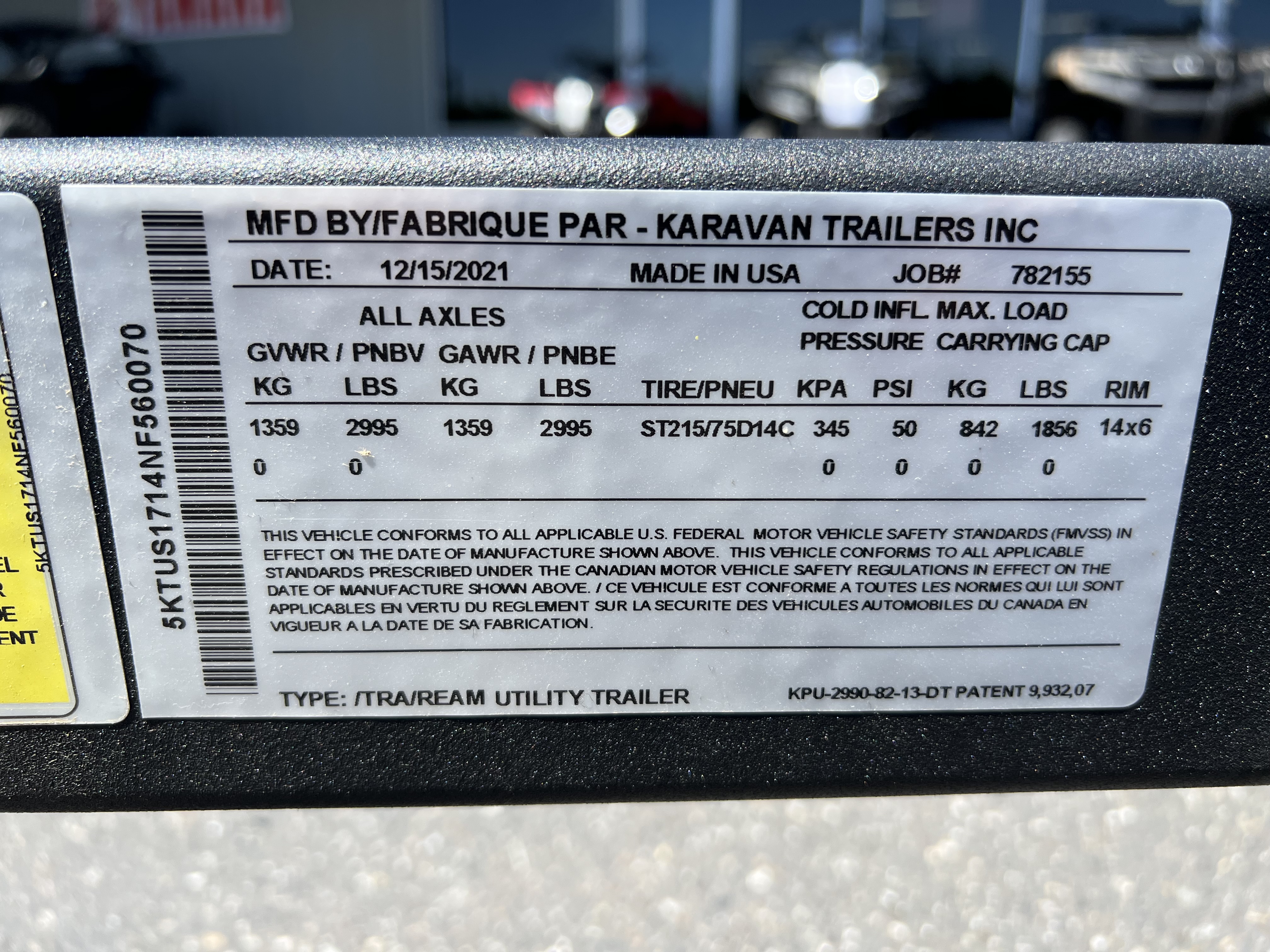 2022 Karavan Trailers Karavan 7 x 13 - Photo 6