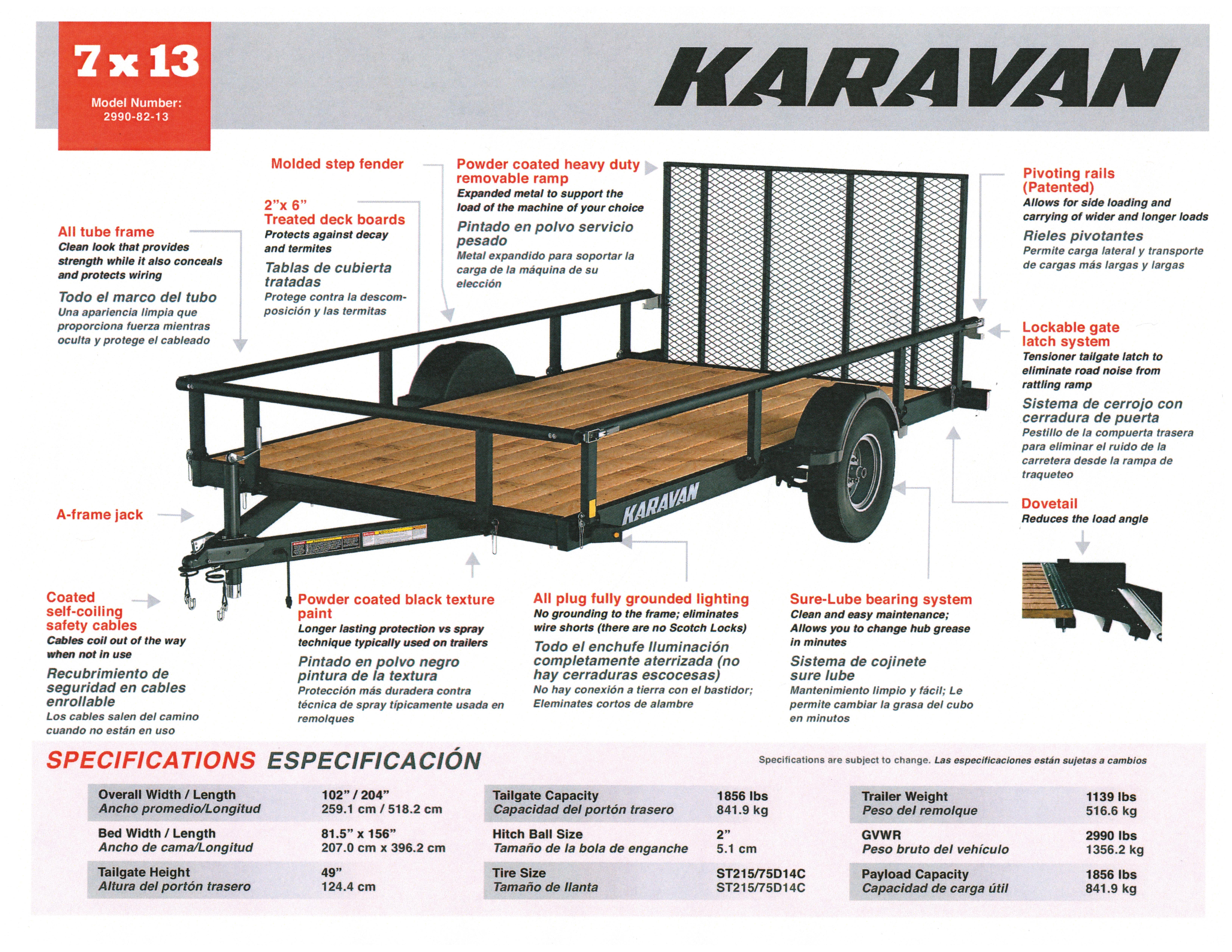 2022 Karavan Trailers Karavan 7 x 13 - Photo 8