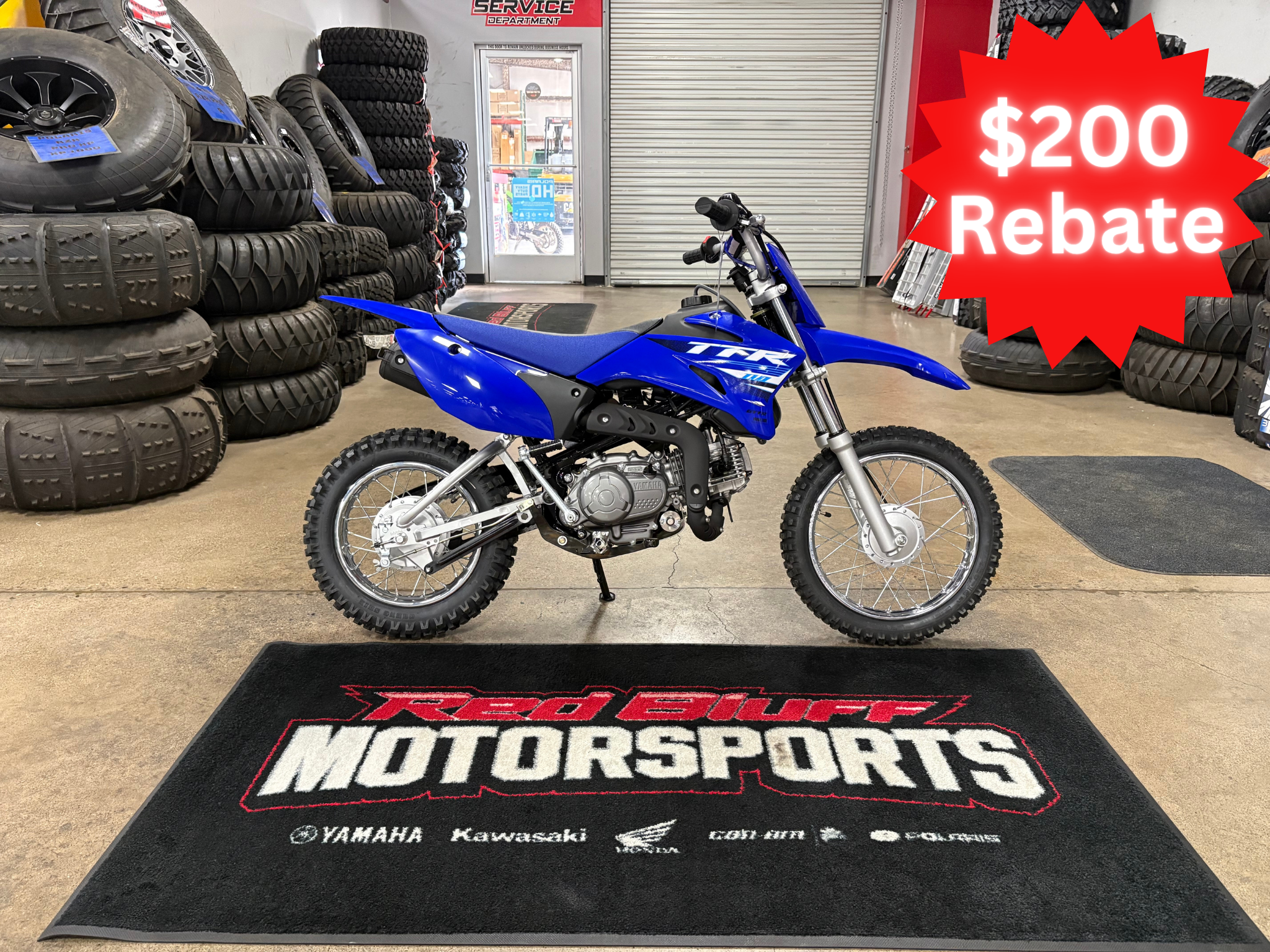 Yamaha TT-R110E Image