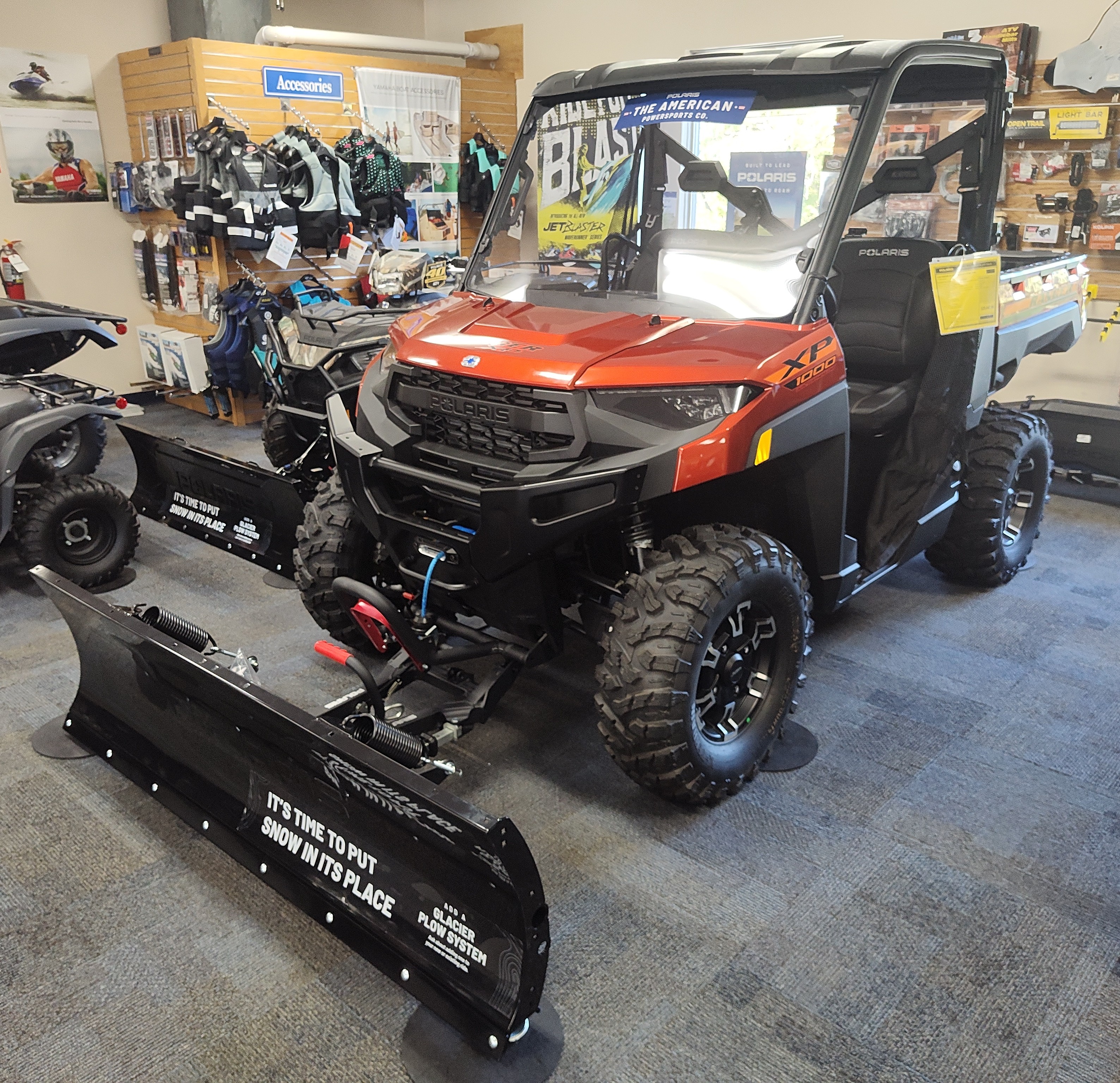 2025 Polaris Ranger XP® 1000 Premium, Includes 2 year warranty, Plow, Front & Rear wind panels