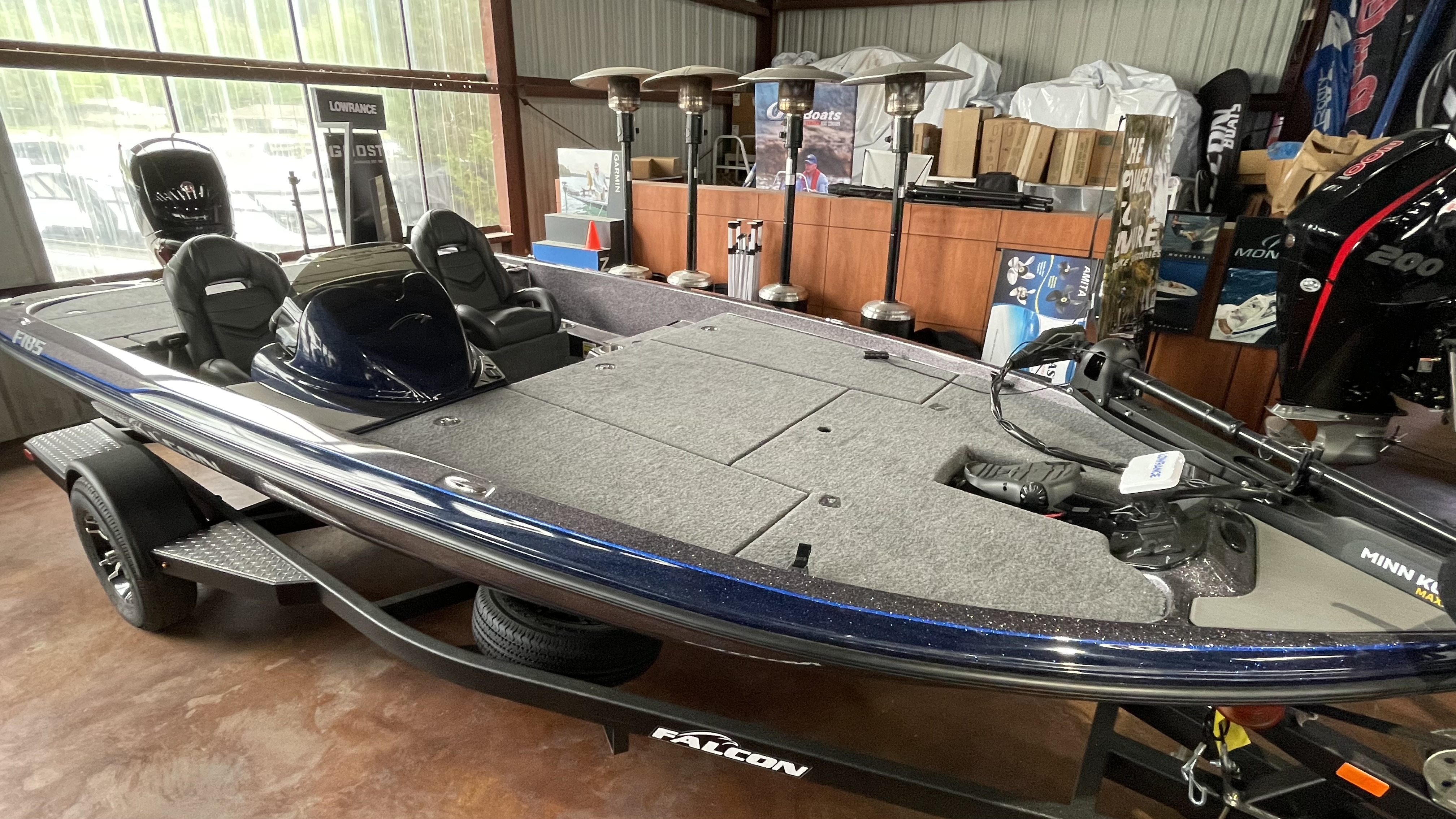 New Bass Boat and Boats from Bass Cat Boats and Falcon Buck's Island