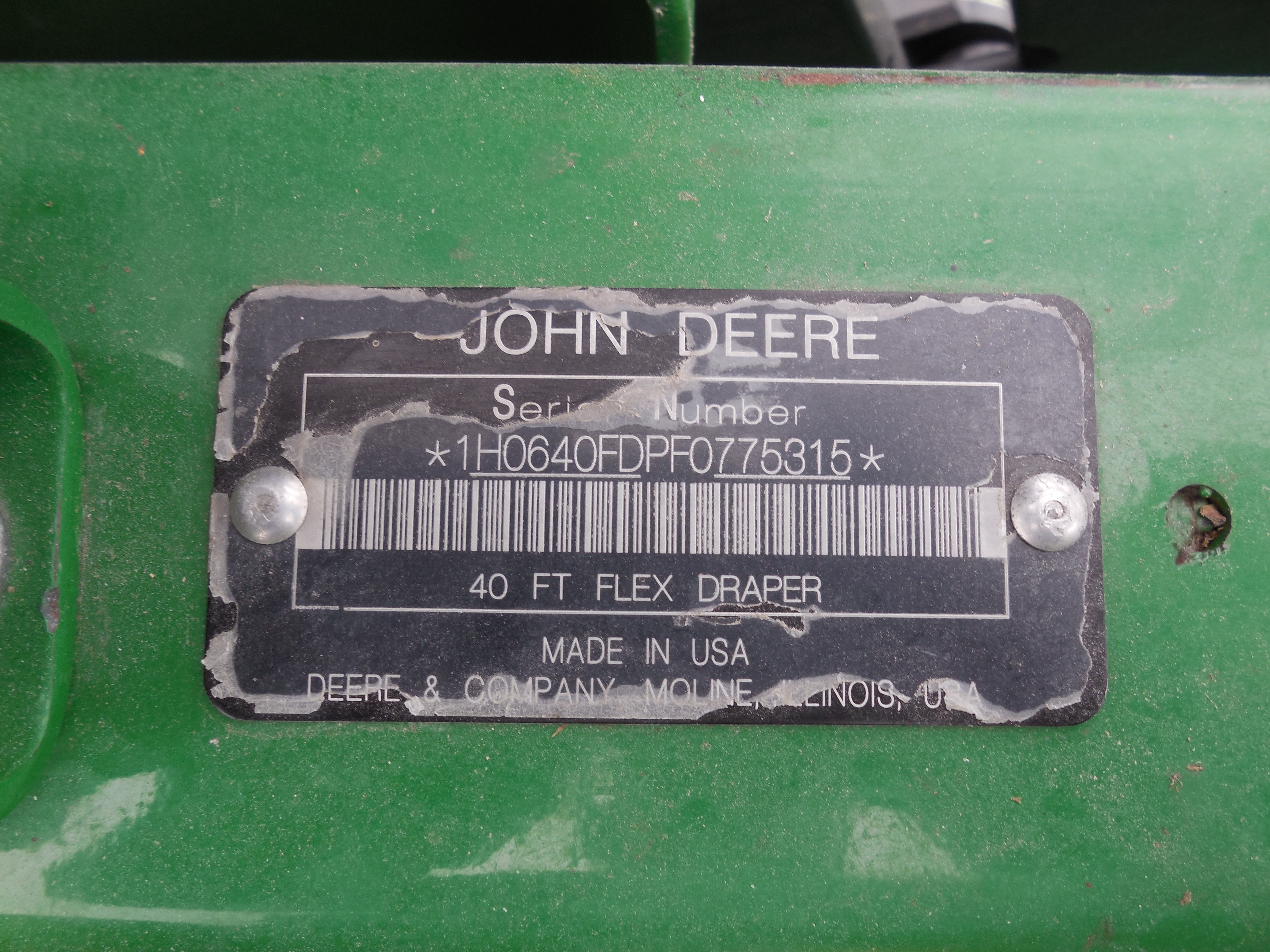2015 John Deere 640FD - Photo 11