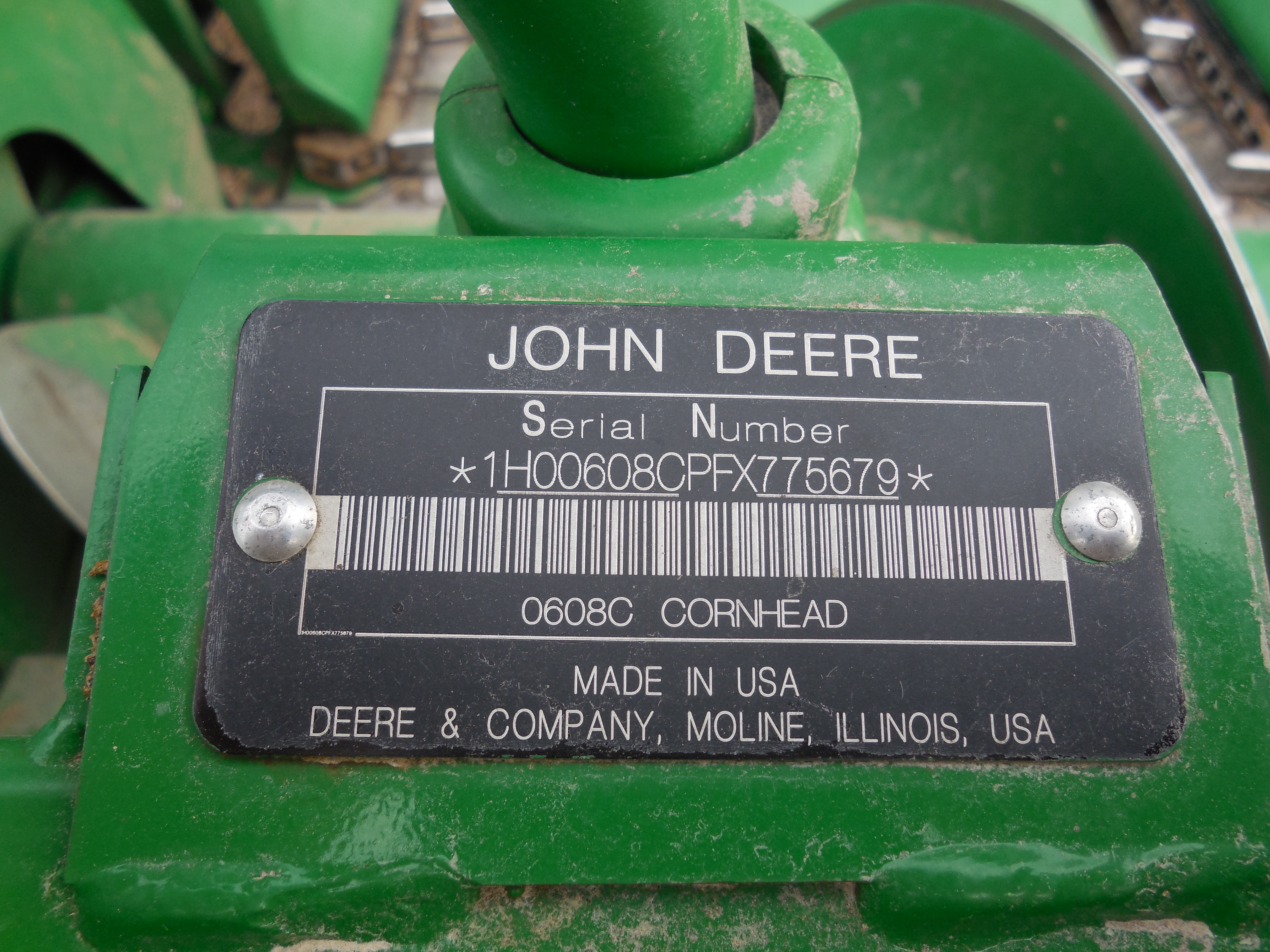 2015 John Deere 608C - Photo 9