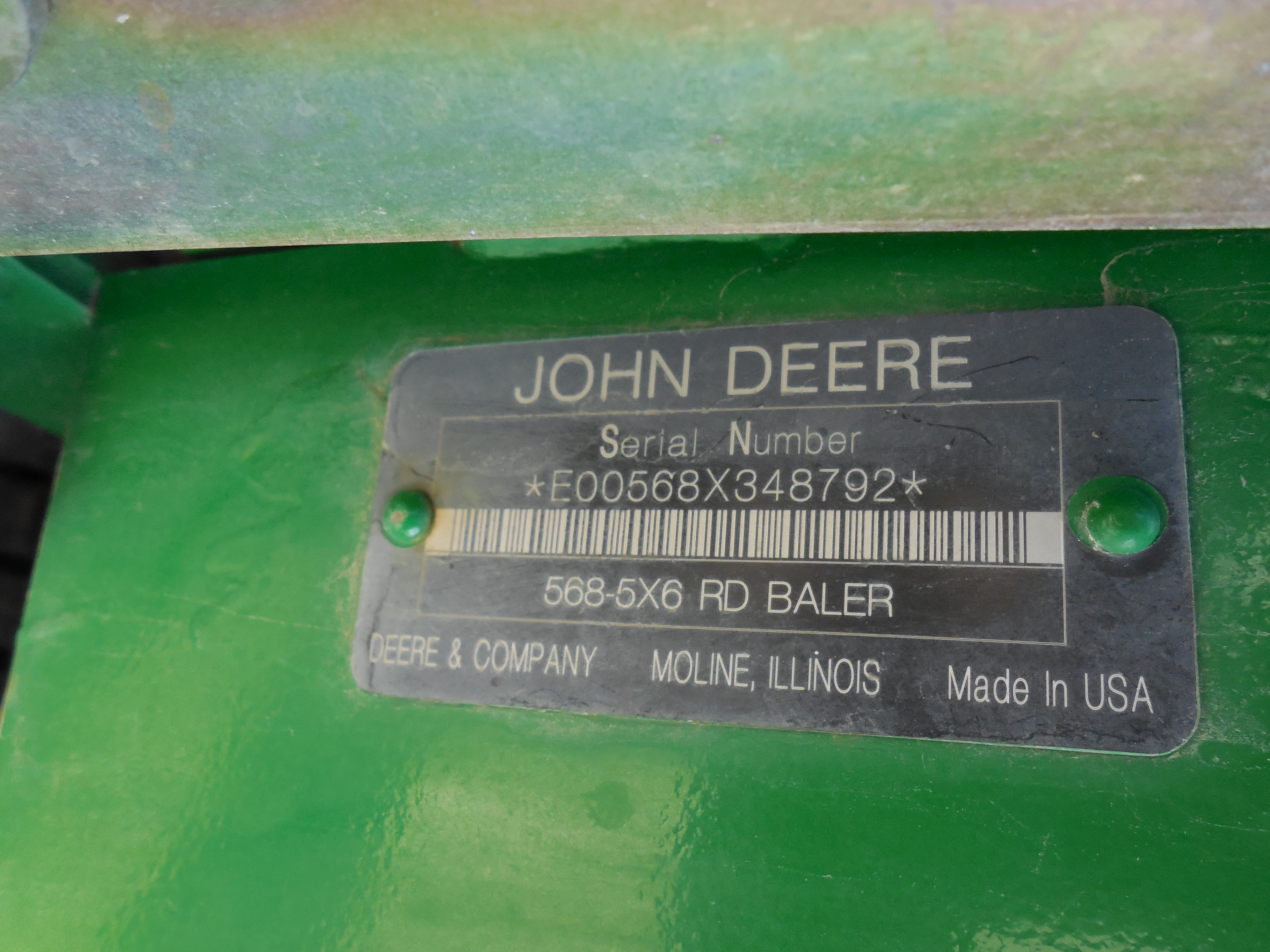 2008 John Deere 568 - Photo 17
