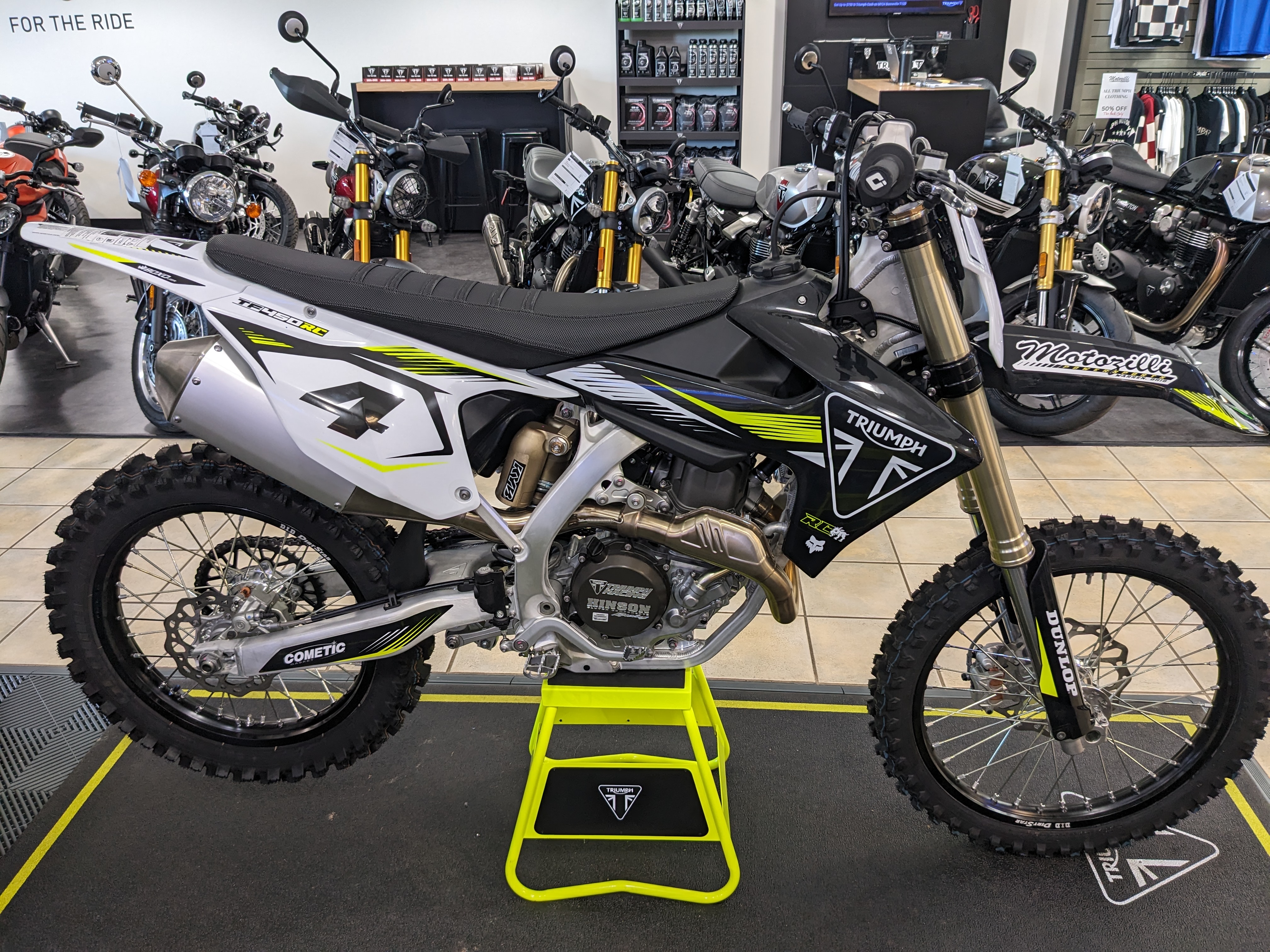 2025 Triumph TF450-RC Edition