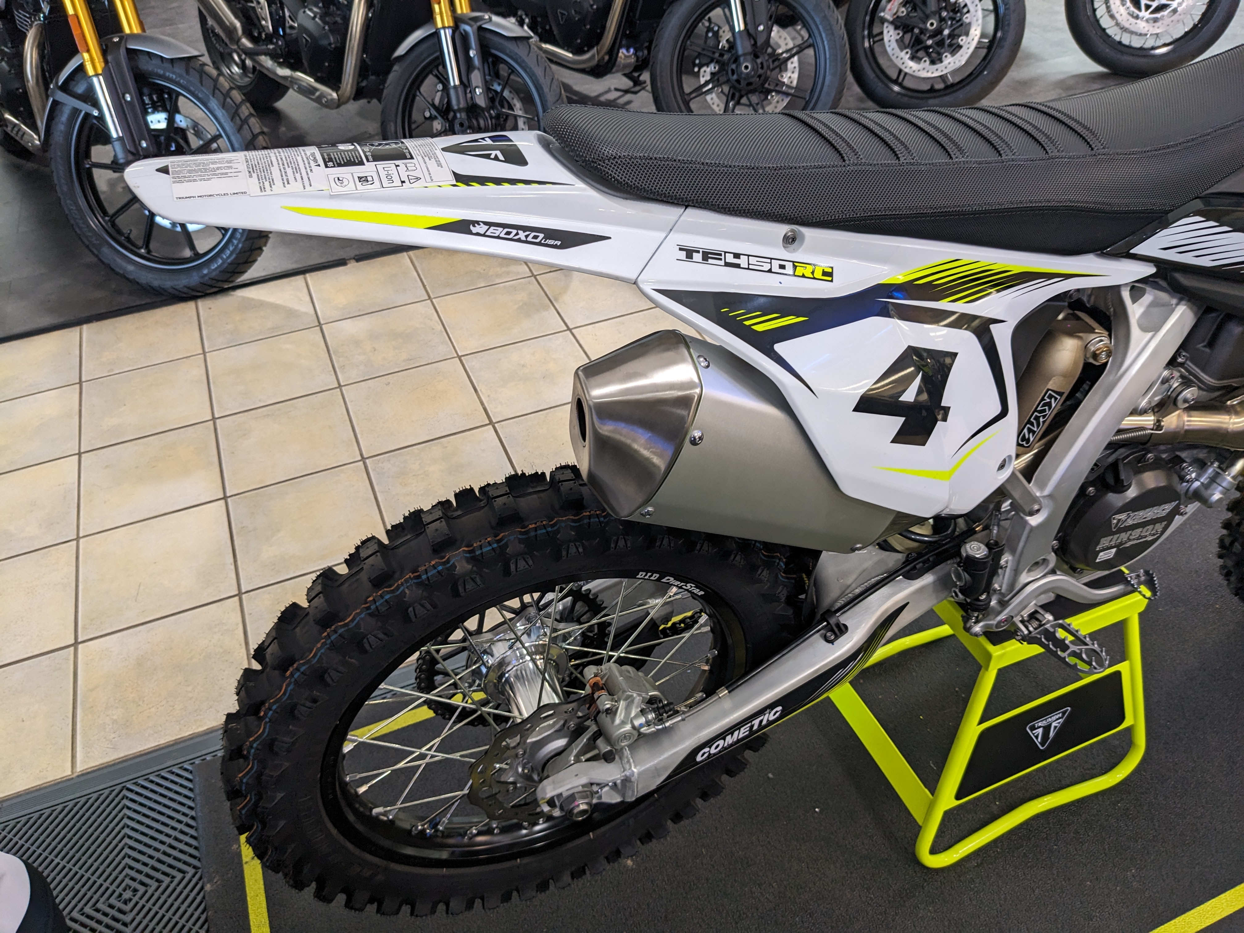 2025 Triumph TF450-RC Edition - Photo 3