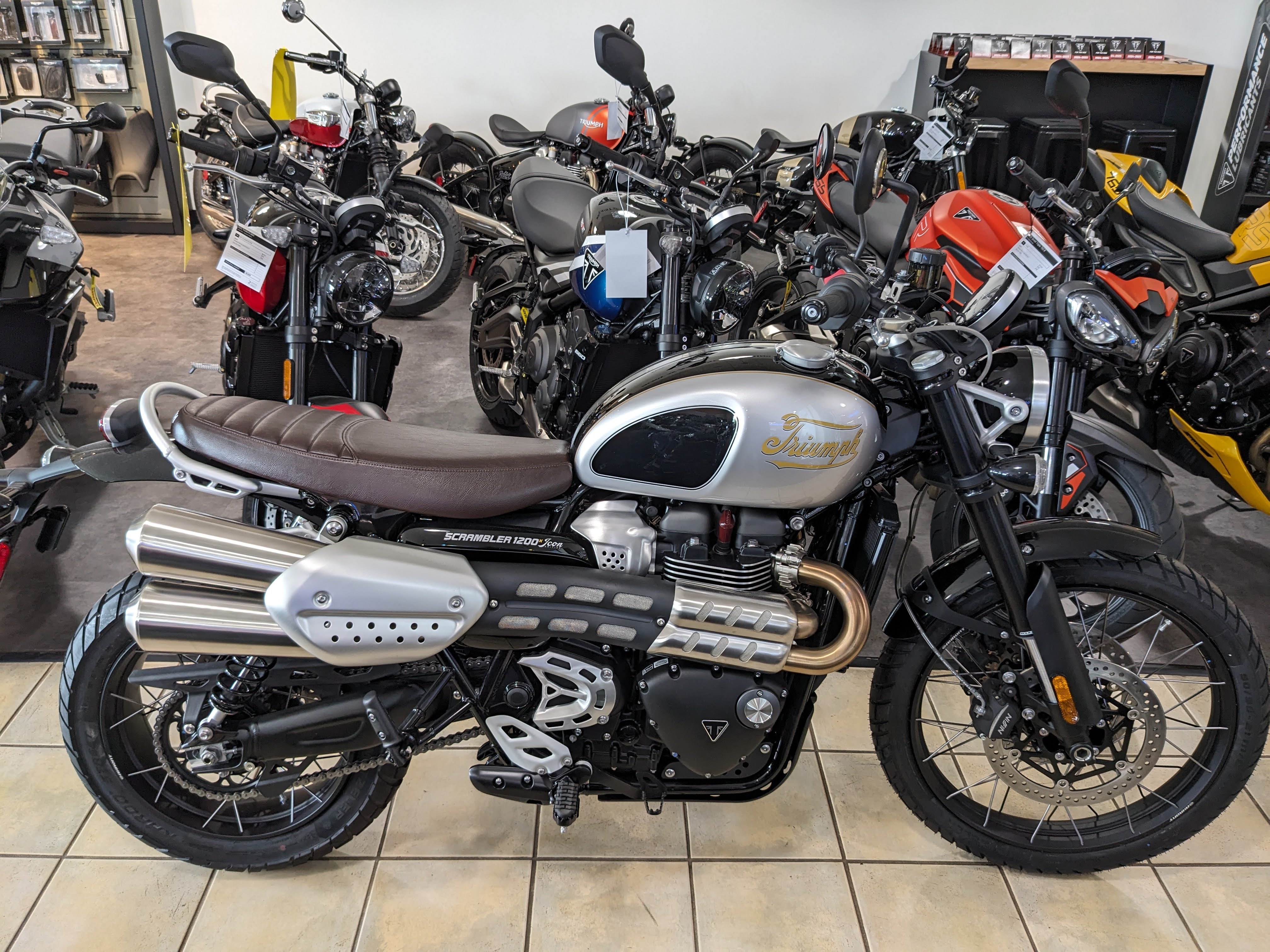 2025 Triumph Scrambler 1200 X Icon Edition